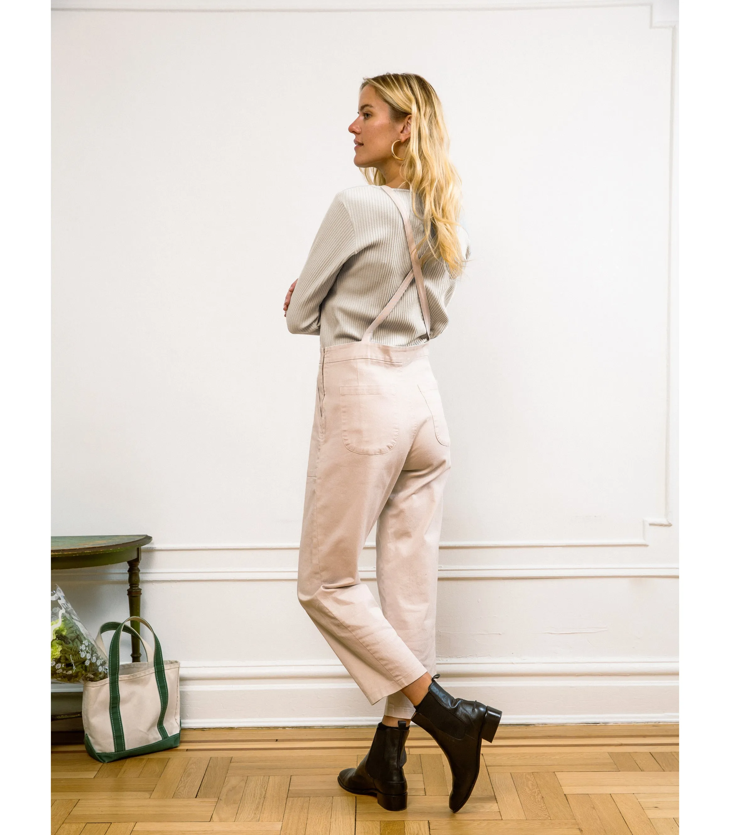 Knot Overalls - Sand sold by Loup product image thumbnail 5