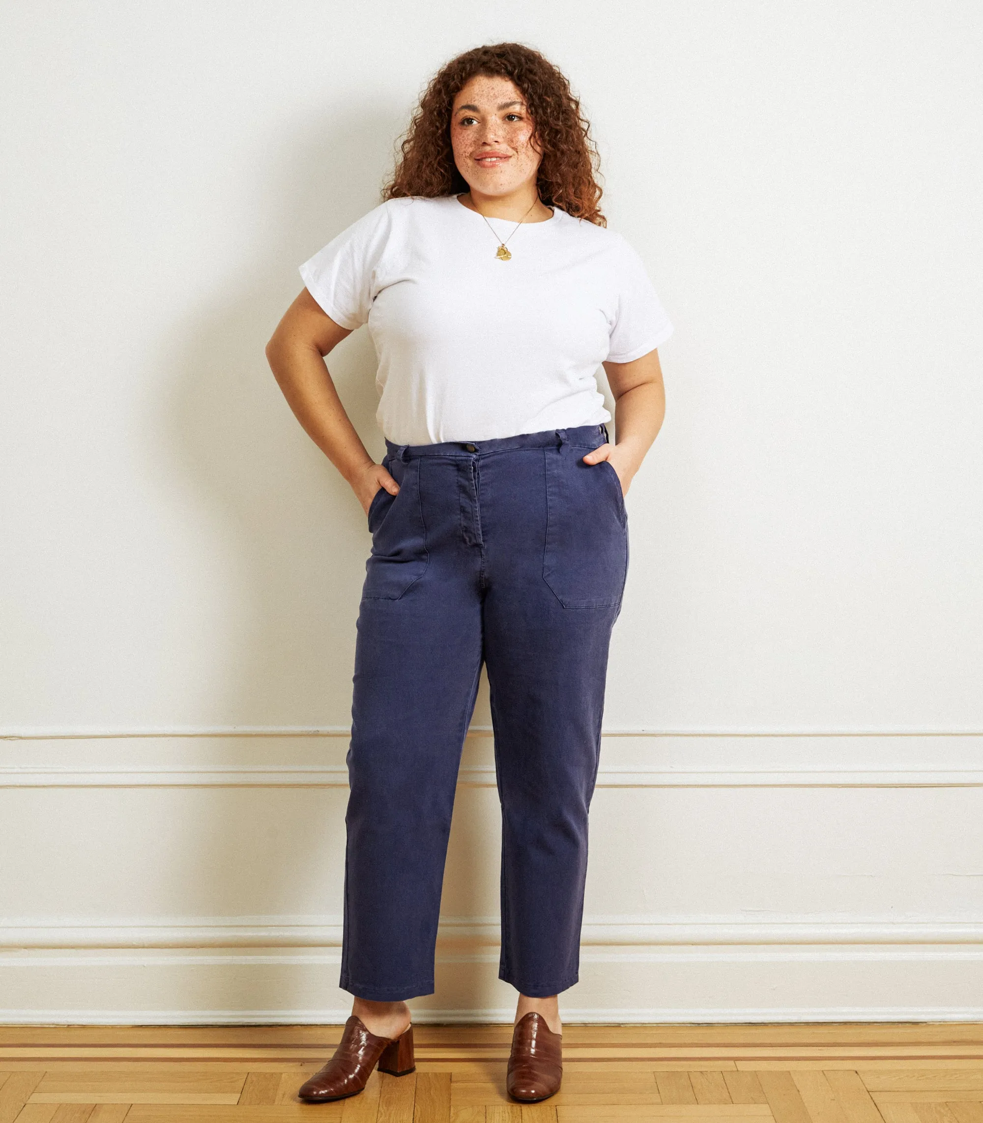 James Straight-Leg Work Pant - Twilight sold by Loup product image thumbnail 3