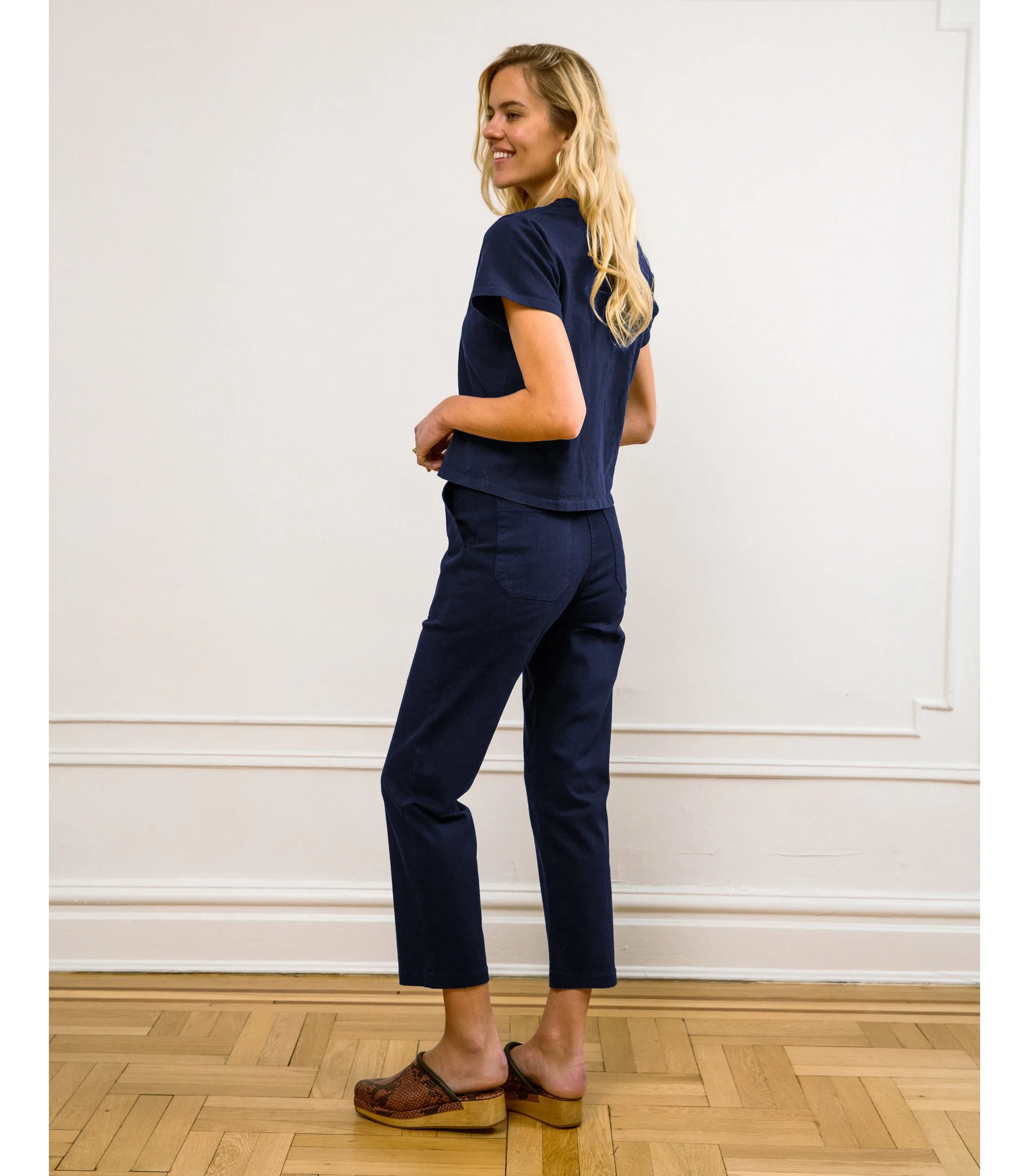 James Straight-Leg Work Pant - Twilight sold by Loup product image thumbnail 5