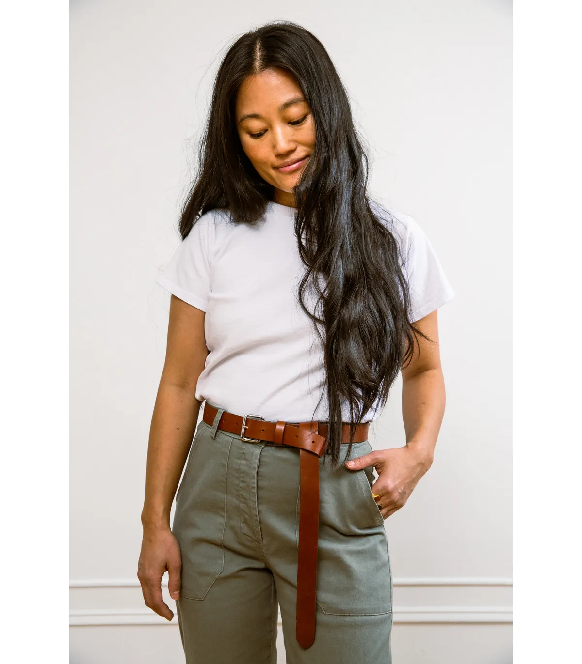 James Straight-Leg Work Pant - Sage sold by Loup product image thumbnail 5