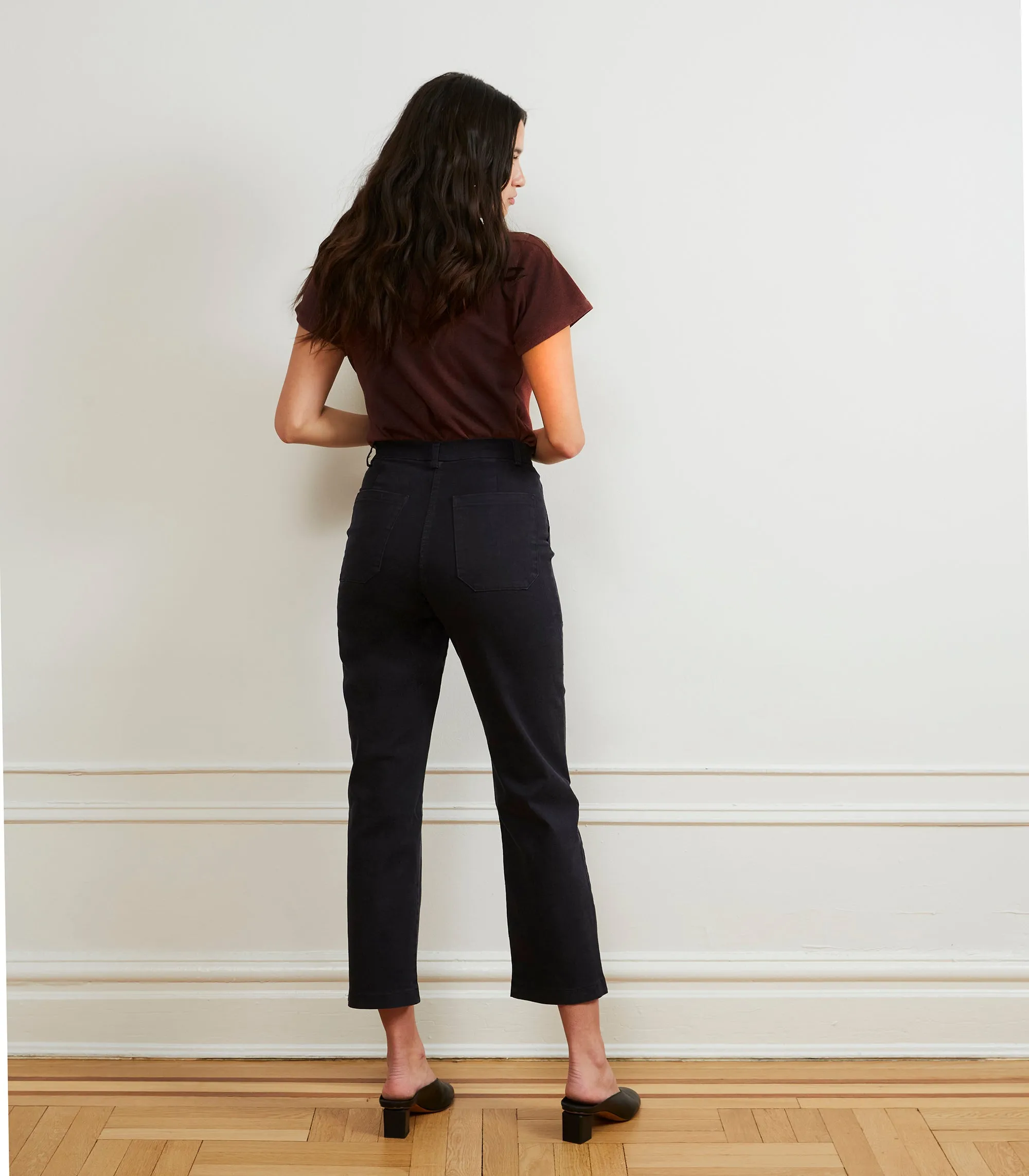 James Straight-Leg Work Pant - Black sold by Loup product image thumbnail 2