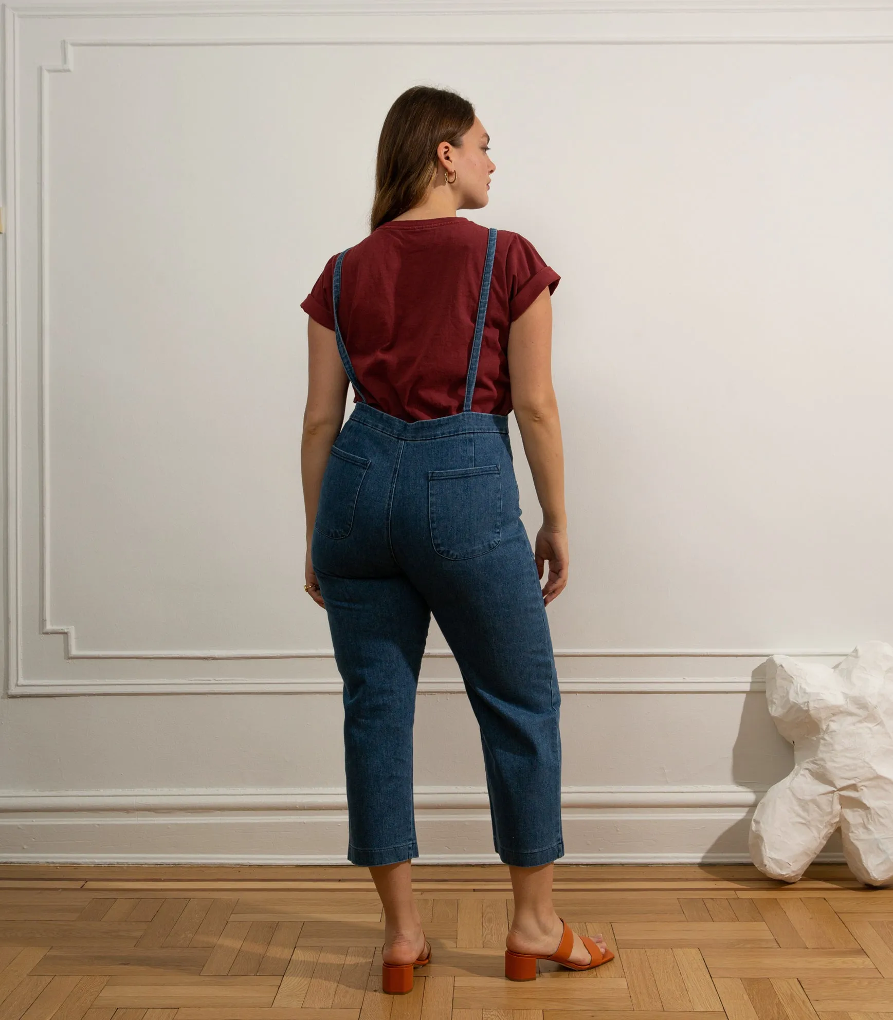 Knot Overalls - Washed Indigo sold by Loup product image thumbnail 2