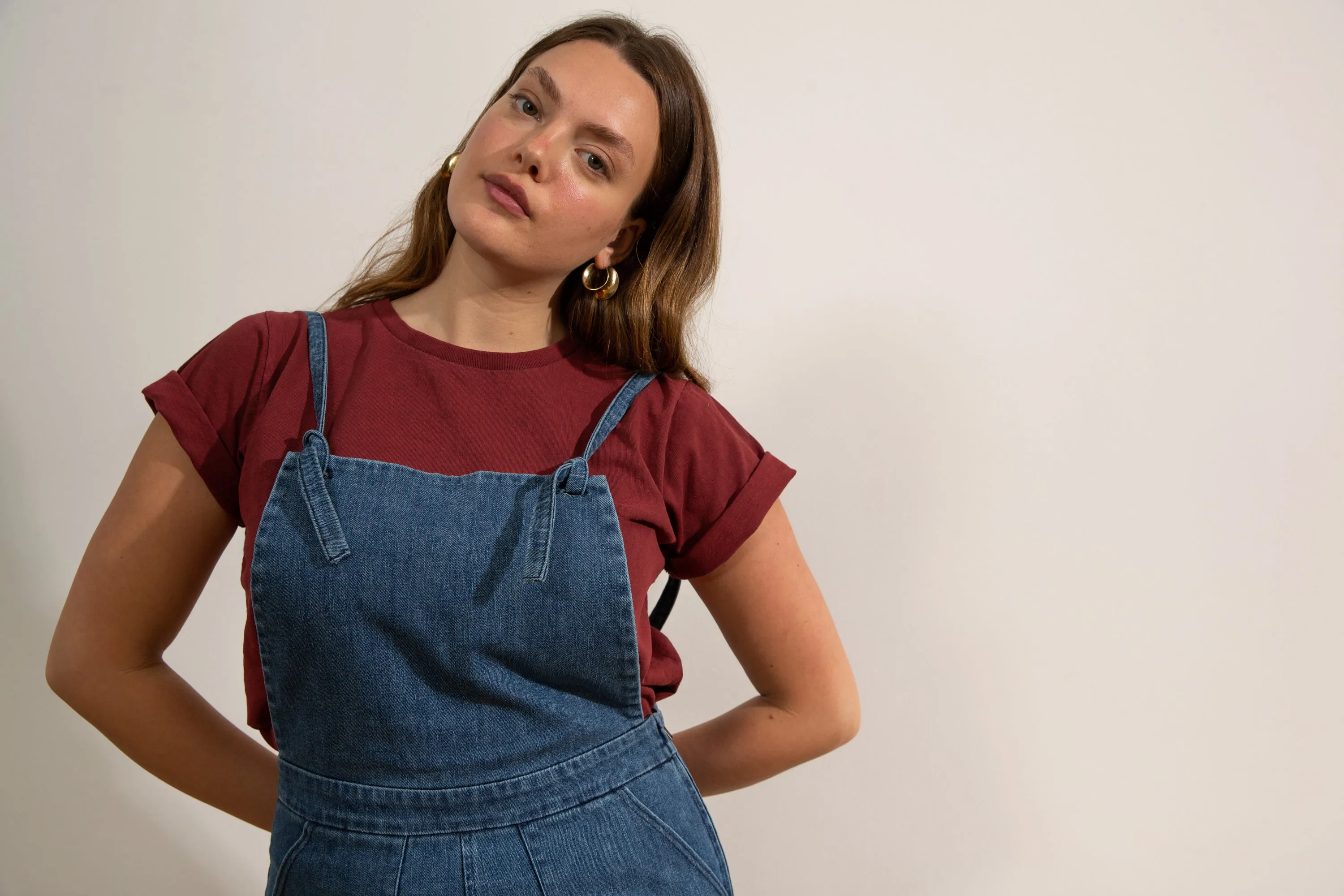Knot Overalls - Washed Indigo sold by Loup product image thumbnail 4
