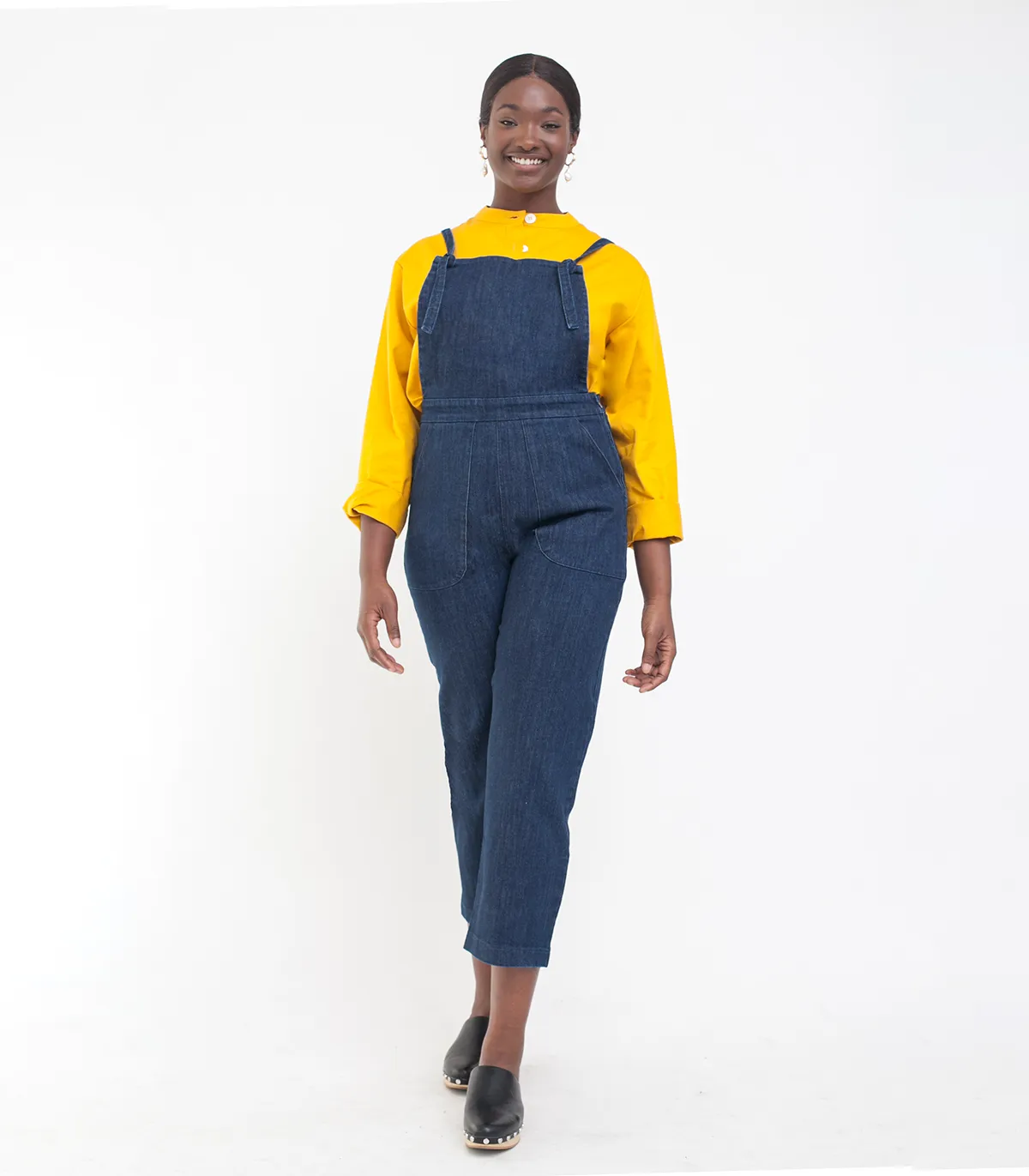Knot Overalls - Dark Indigo sold by Loup product image thumbnail 4