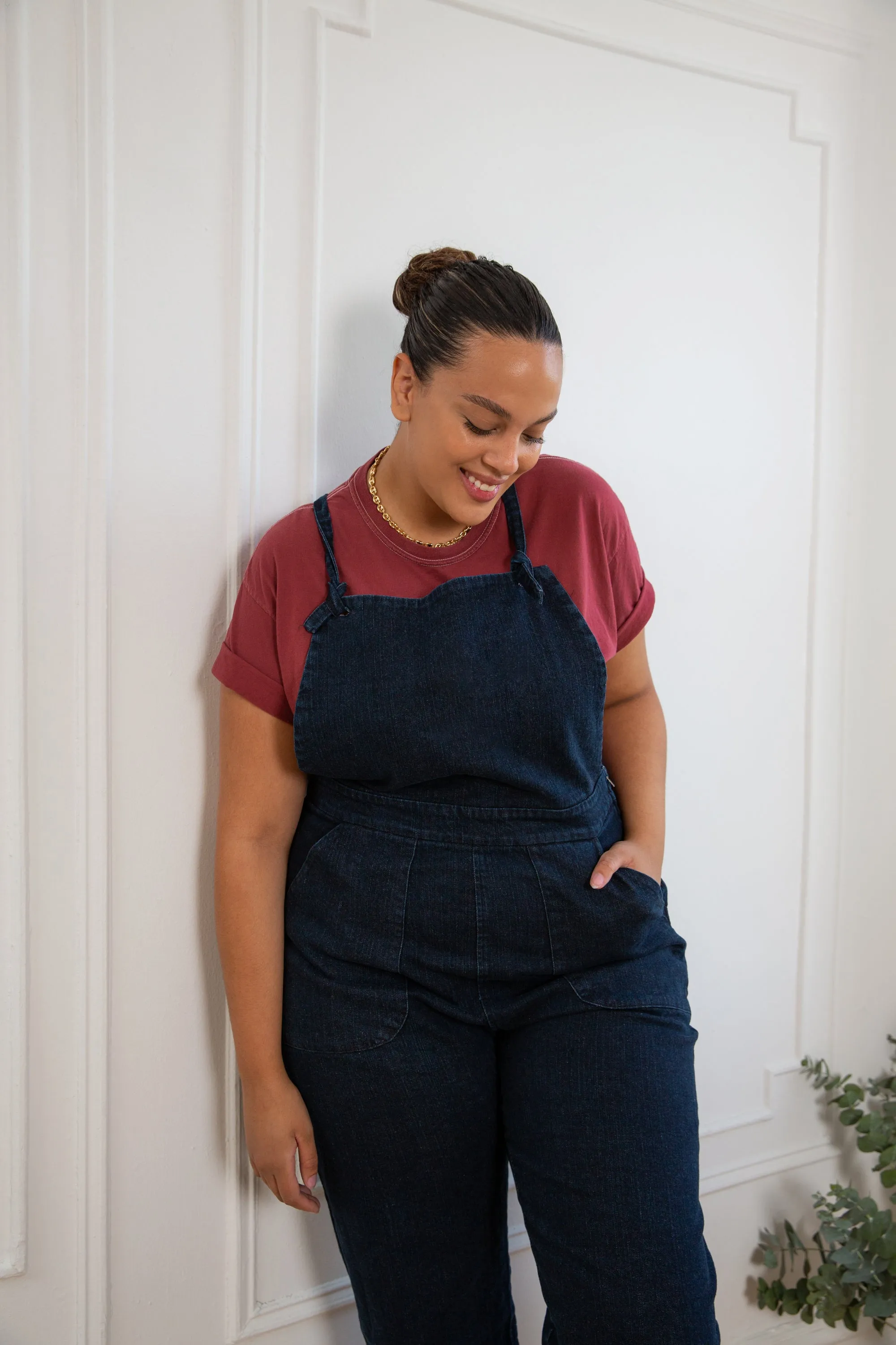 Knot Overalls - Dark Indigo sold by Loup product image thumbnail 3