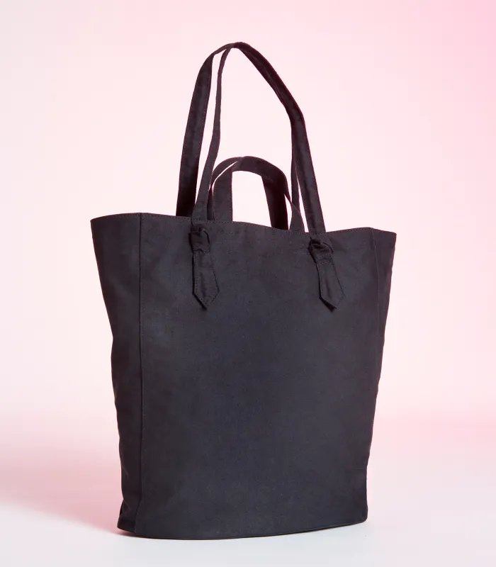 Lightweight Vegan Tote - Black sold by Loup