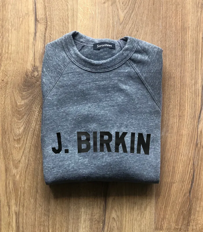J. Birkin Sweatshirt - Heather Gray made by Loup