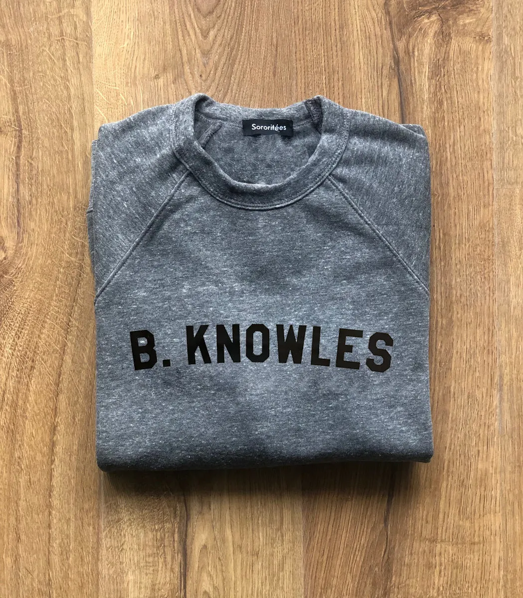 B. Knowles Sweatshirt - Heather Gray sold by Loup