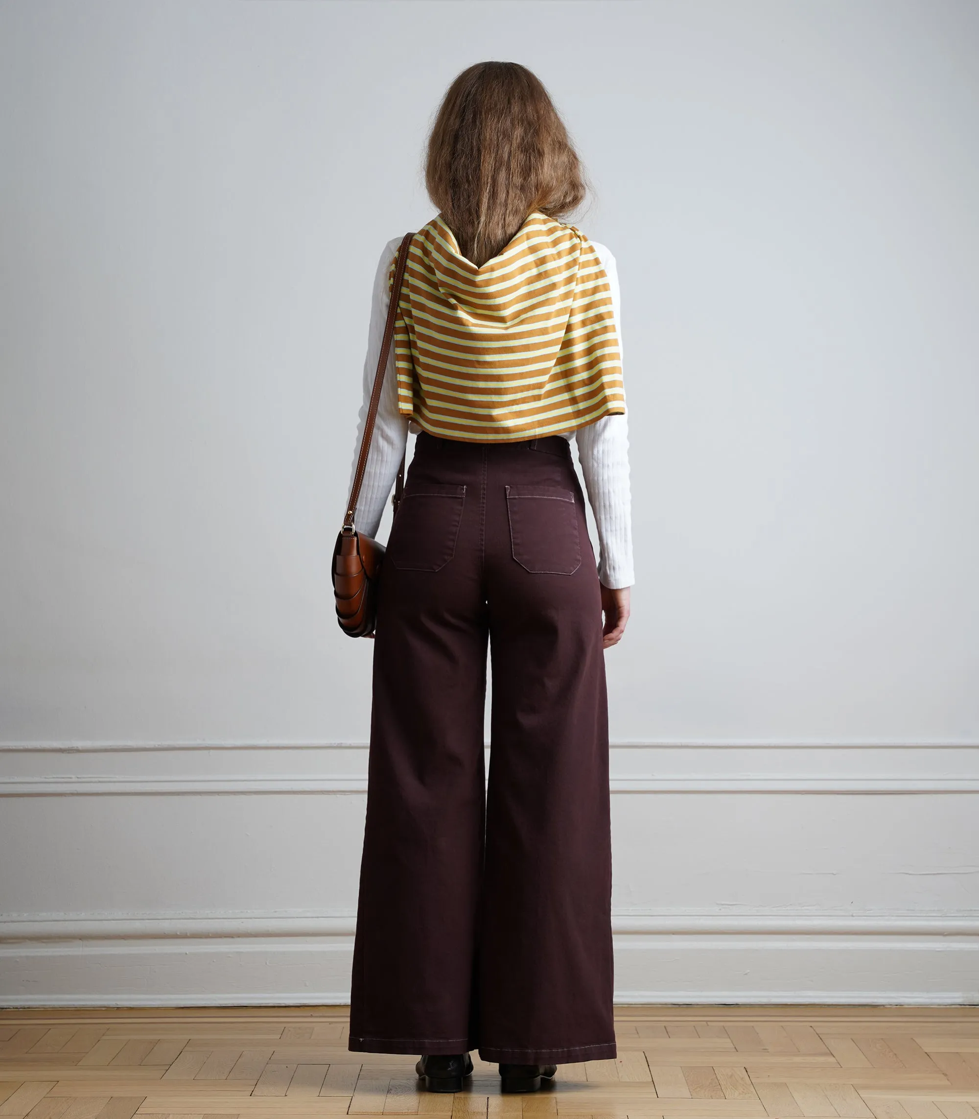 Long Sabrina Wide-Leg Jeans - Cacao AW26 sold by Loup product image thumbnail 5