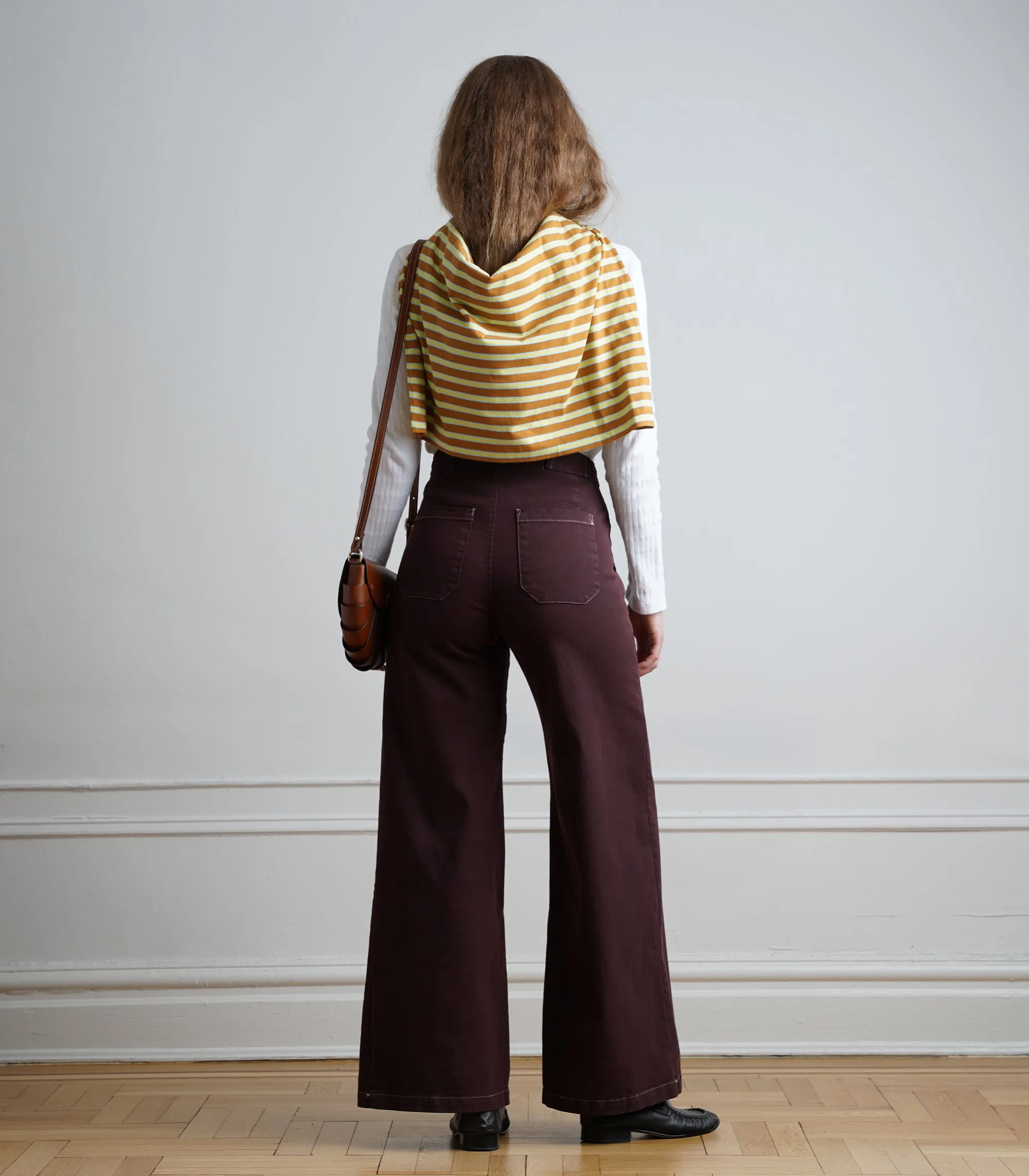Long Sabrina Wide-Leg Jeans - Cacao AW26 sold by Loup product image thumbnail 2