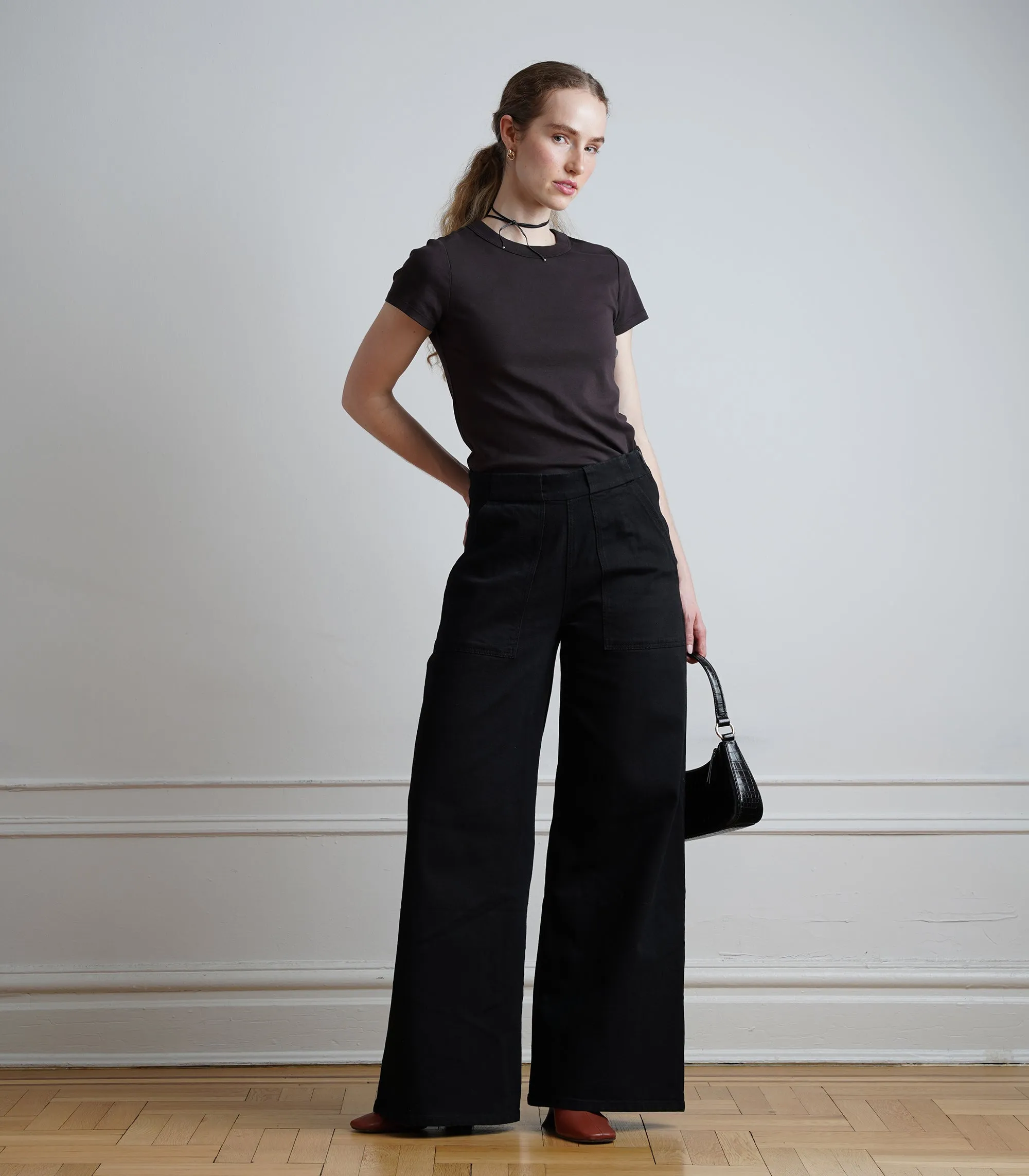 Long Sabrina Wide-Leg Jeans - Black AW26 sold by Loup product image thumbnail 3