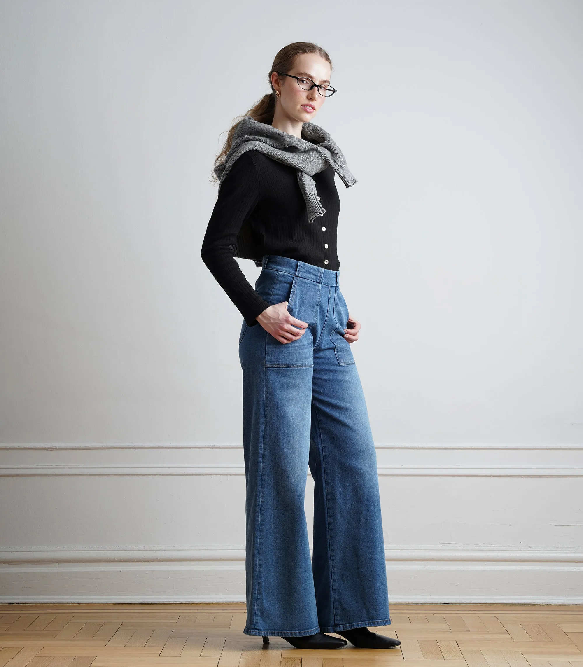 Long Sabrina Wide-Leg Jeans - Montecito AW26 sold by Loup product image thumbnail 4