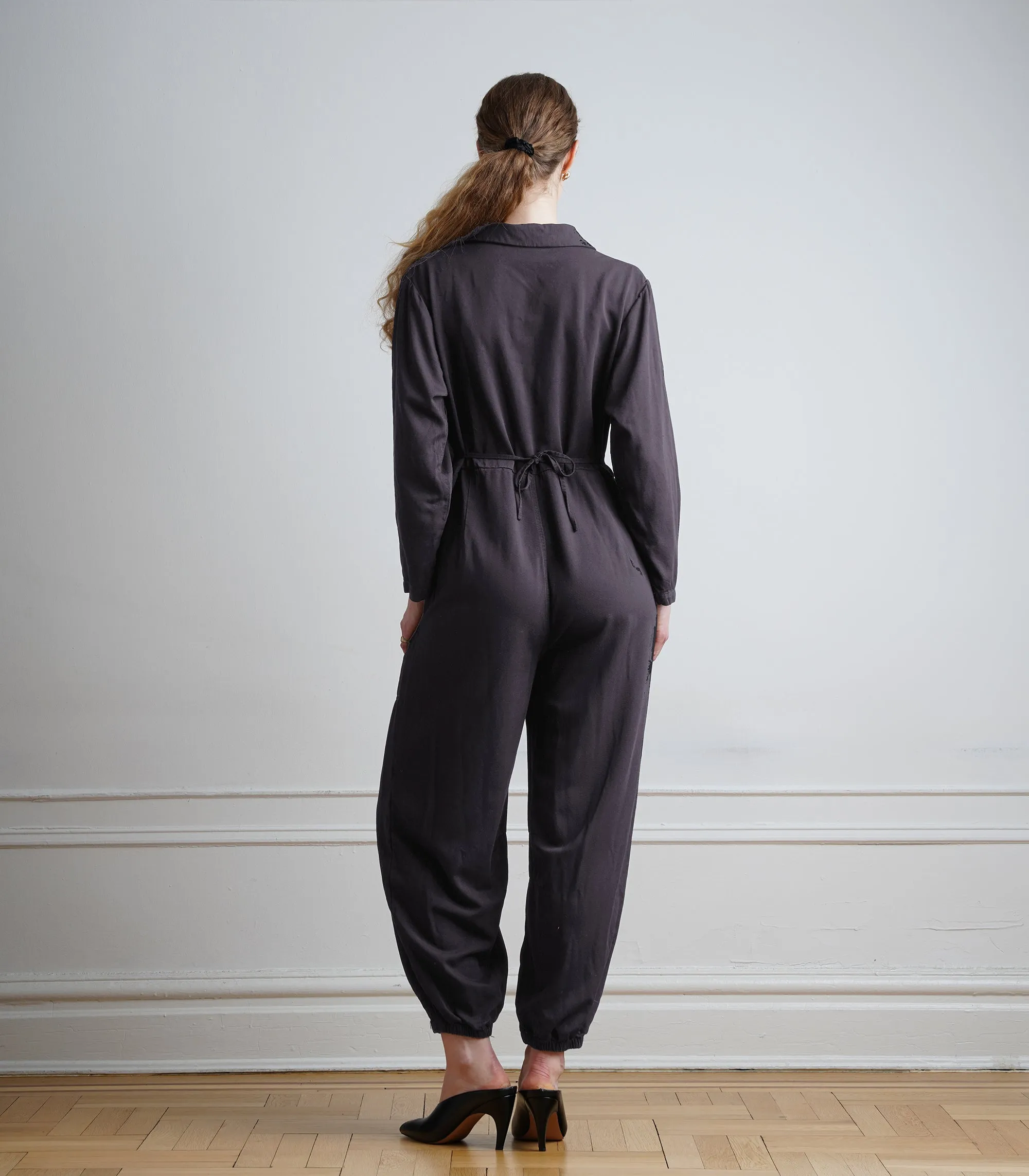 Monique Silky Parachute Jumpsuit - Fig AW26 sold by Loup product image thumbnail 2