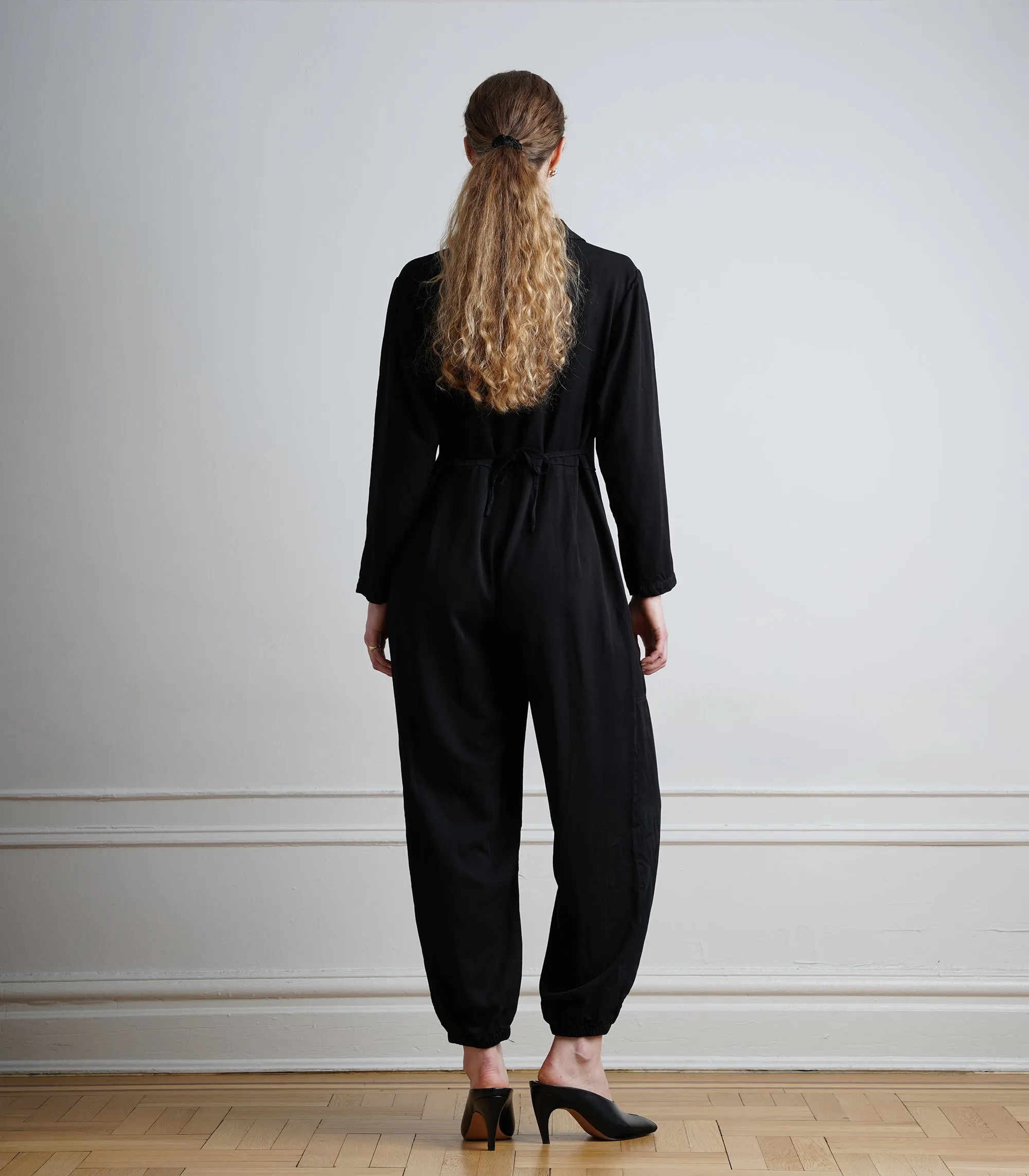 Monique Silky Parachute Jumpsuit - Black AW26 sold by Loup product image thumbnail 2