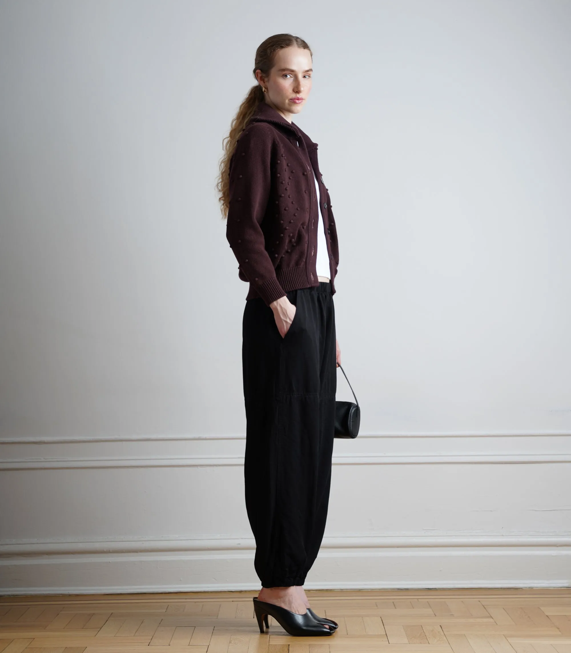 Judi Chunky Cable Knit Cardigan - Cacao AW26 sold by Loup product image thumbnail 3