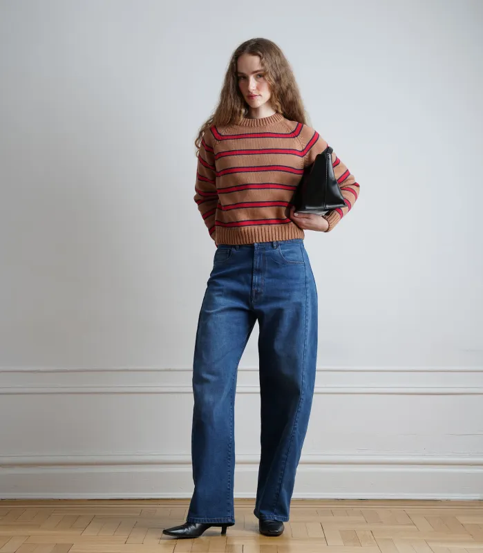 Allegra Long Barrel Jeans - Montecito AW26 made by Loup