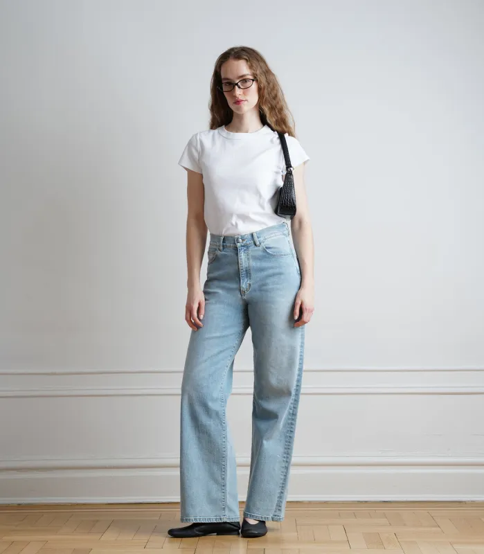 Francois High Rise Wide Leg Jeans - Kauai AW26 made by Loup