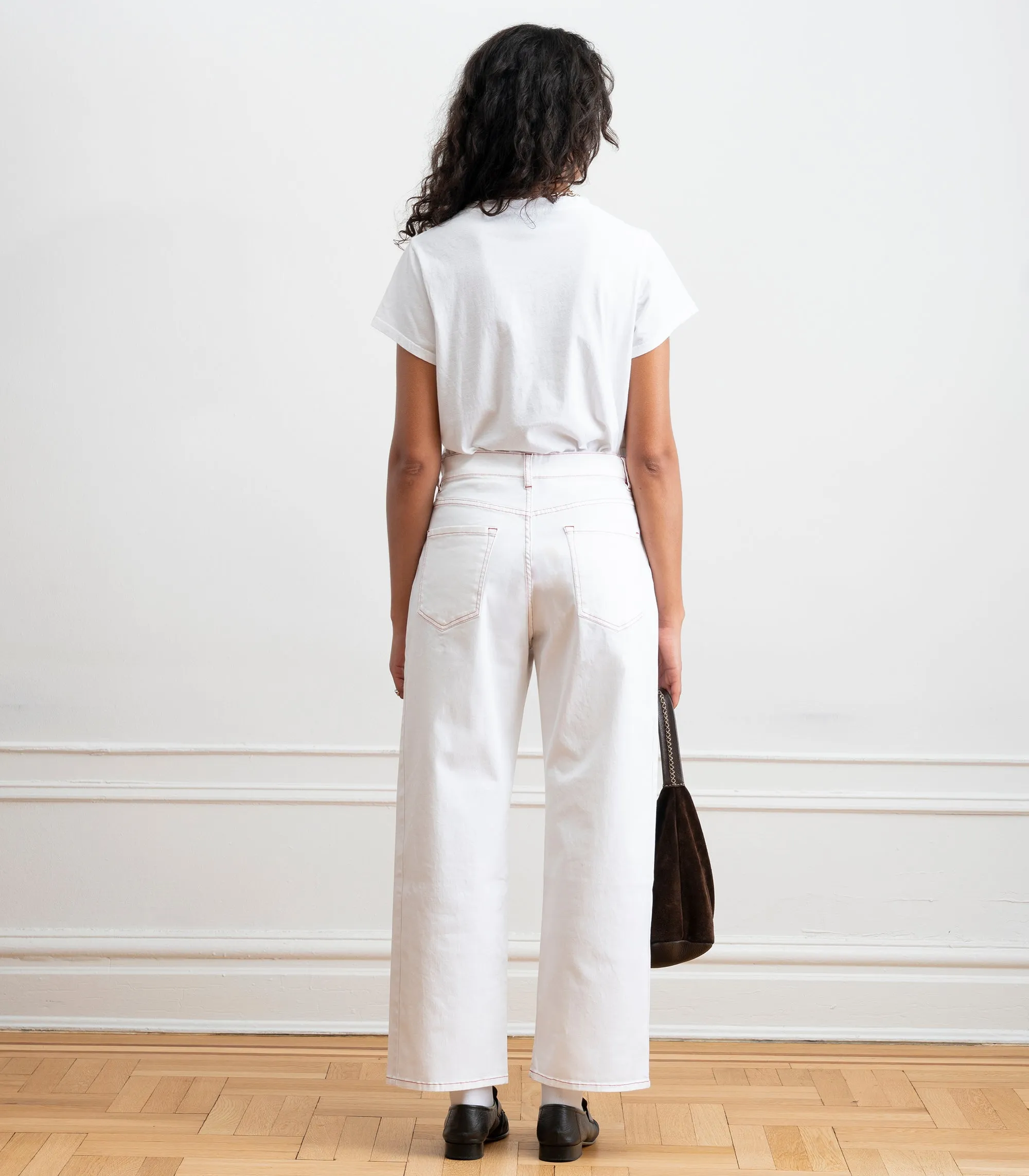 Jamie Barrel Leg Jeans - White sold by Loup product image thumbnail 2
