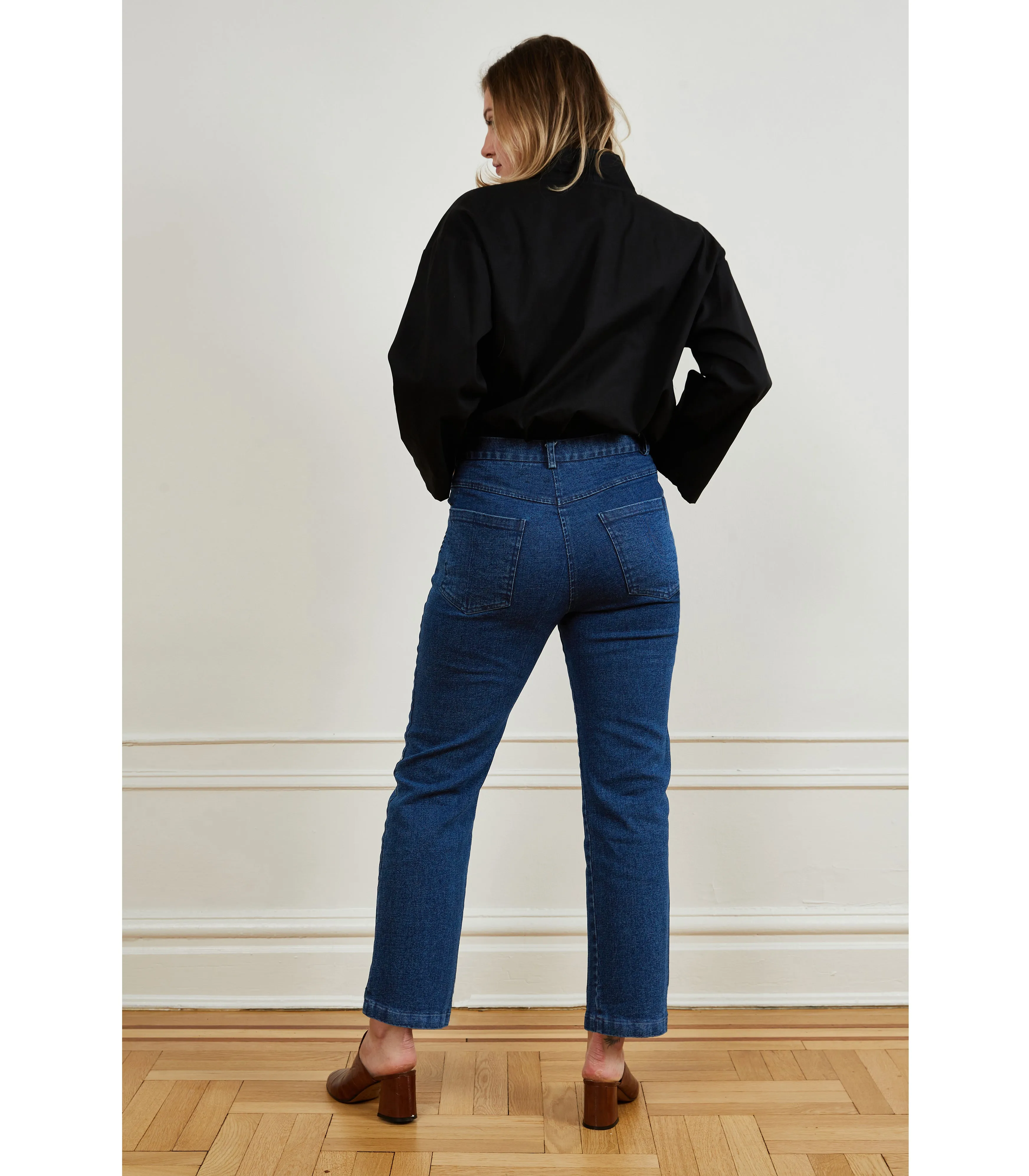 Cleo Straight Ankle Jeans - Dark Indigo sold by Loup product image thumbnail 5