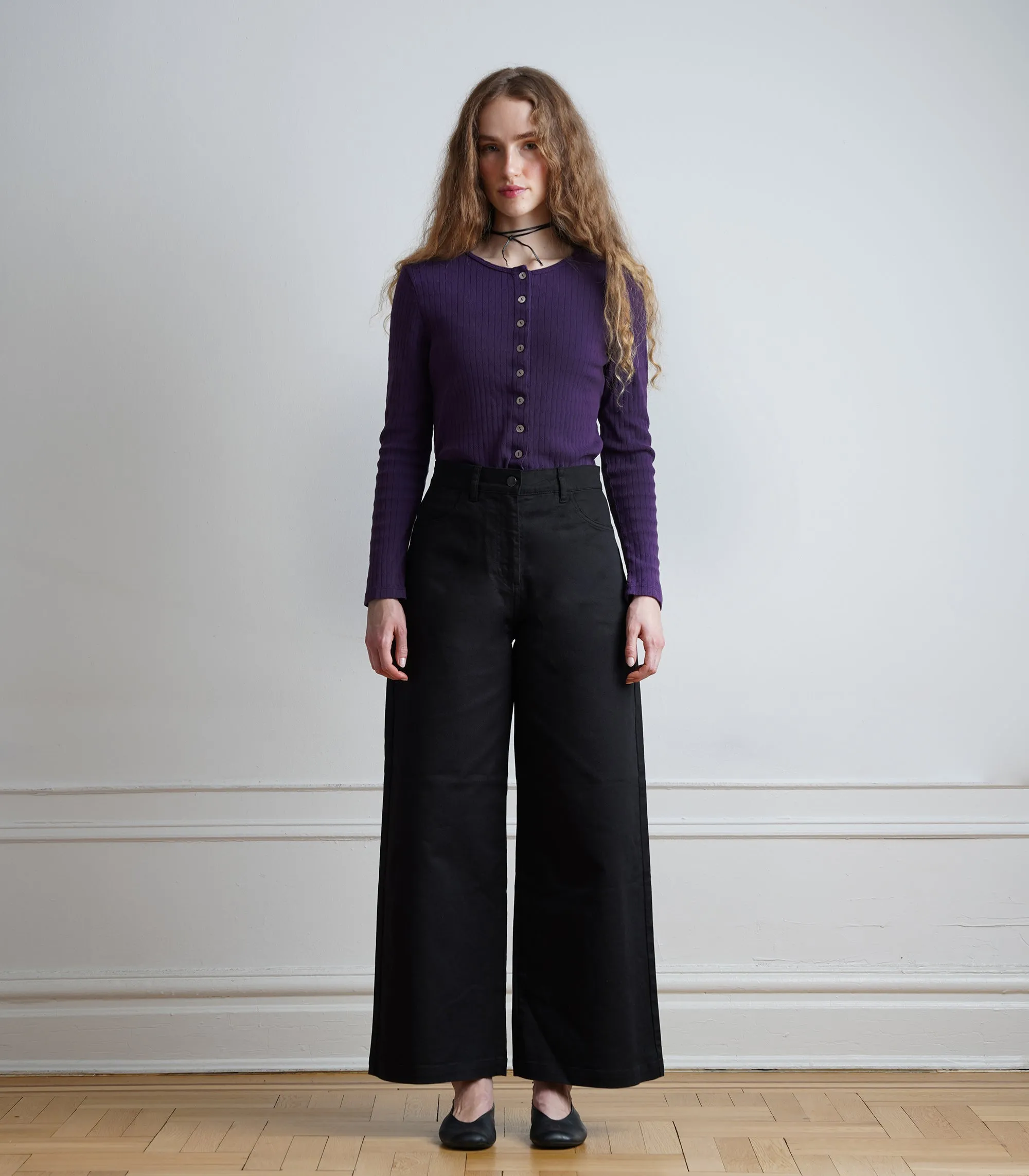Toni Wide Ankle Pants - Black AW26 sold by Loup product image thumbnail 3