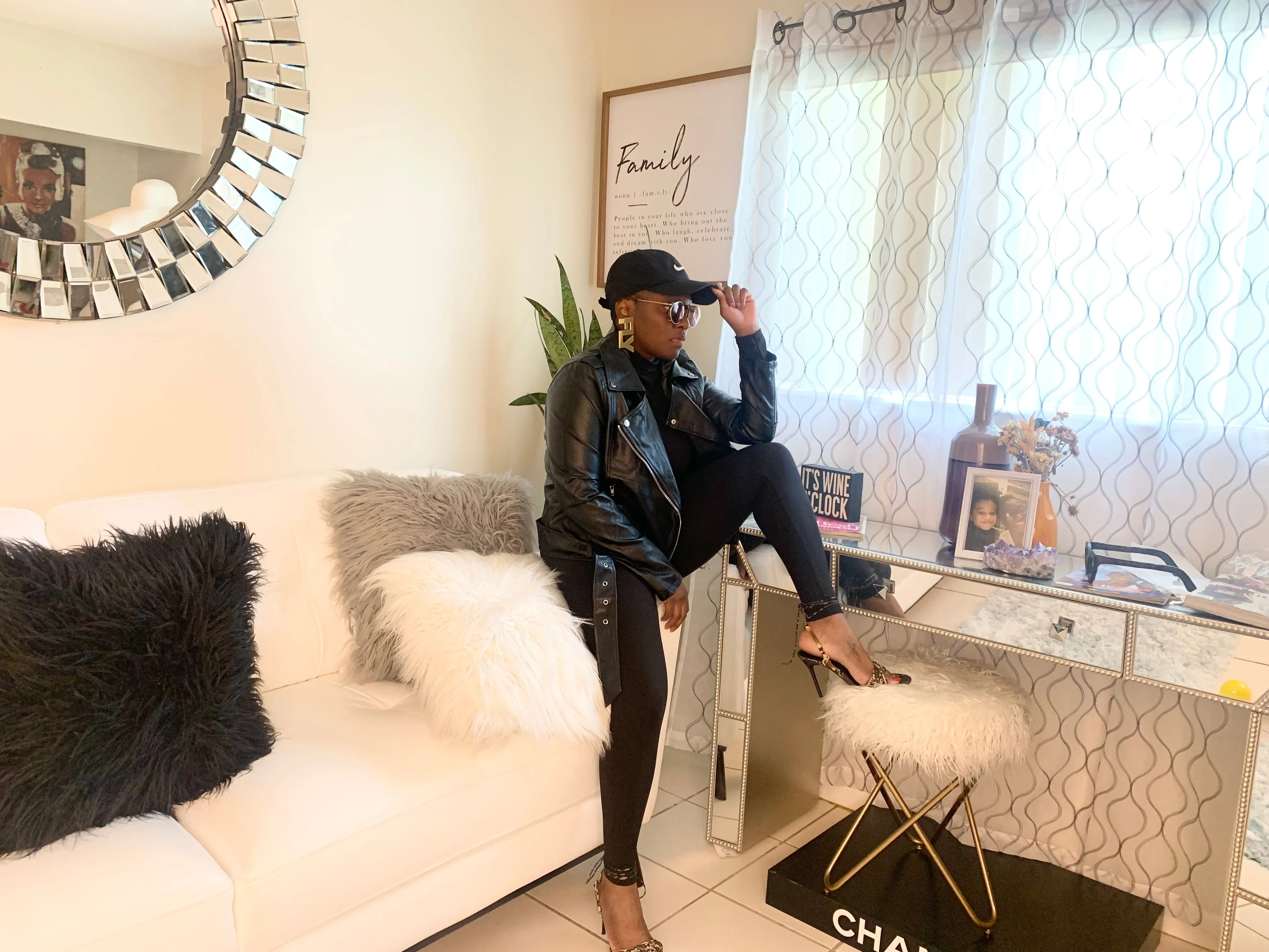 I’m a Lady vegan leather sold by love J