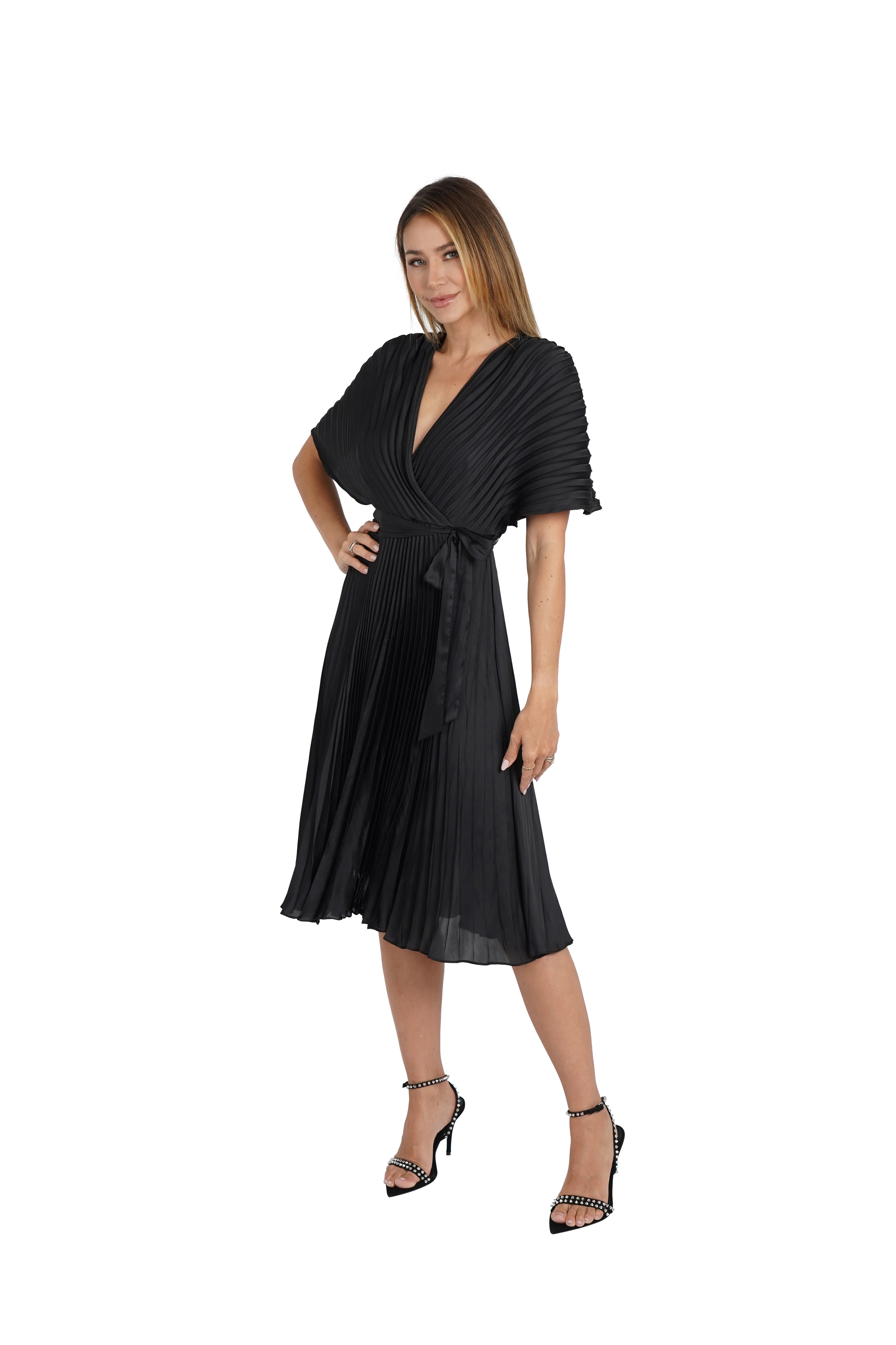 Diane Pleated Dress sold by Love Token product image thumbnail 4