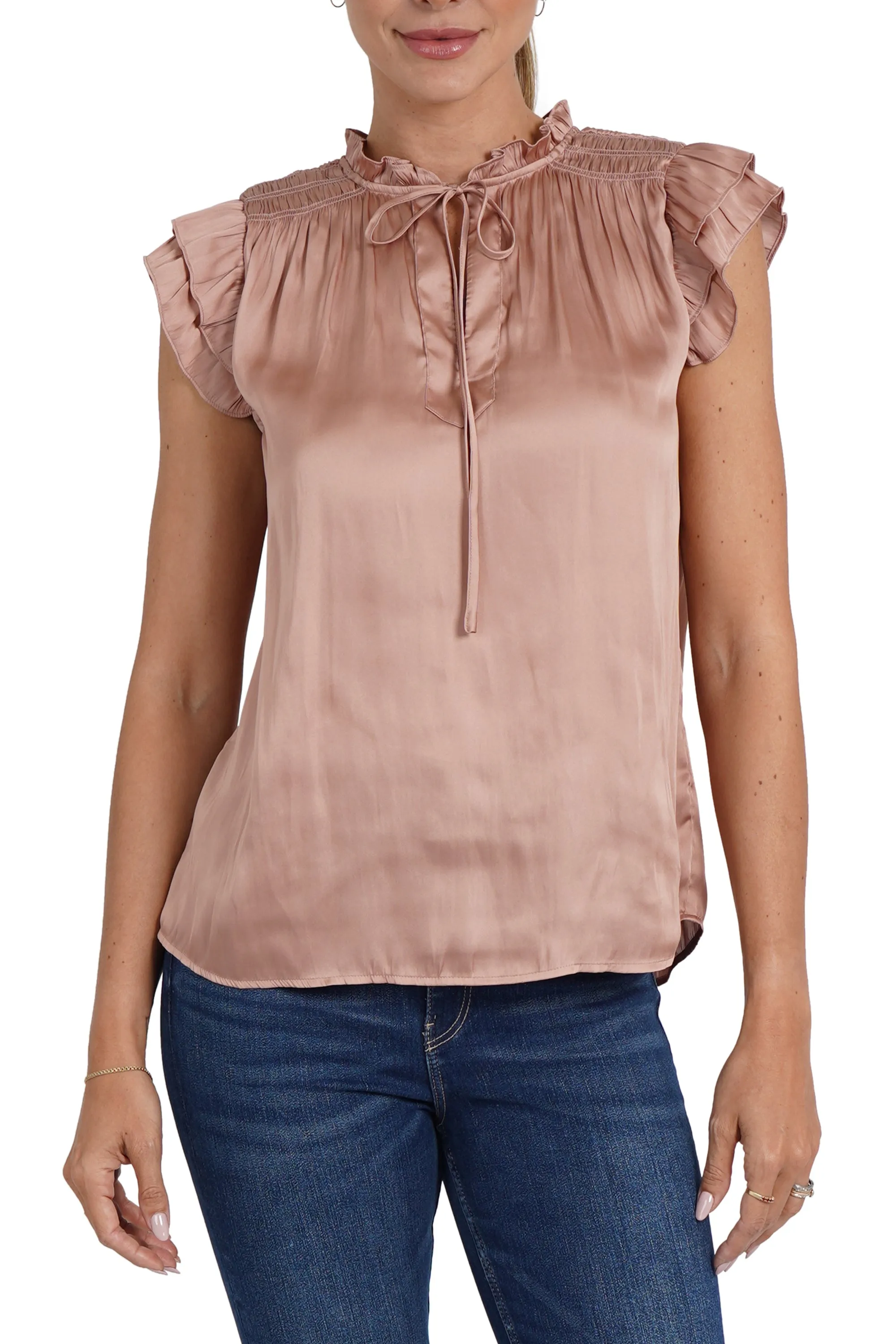 Agatha Ruffle Sleeve Top sold by Love Token product image thumbnail 5