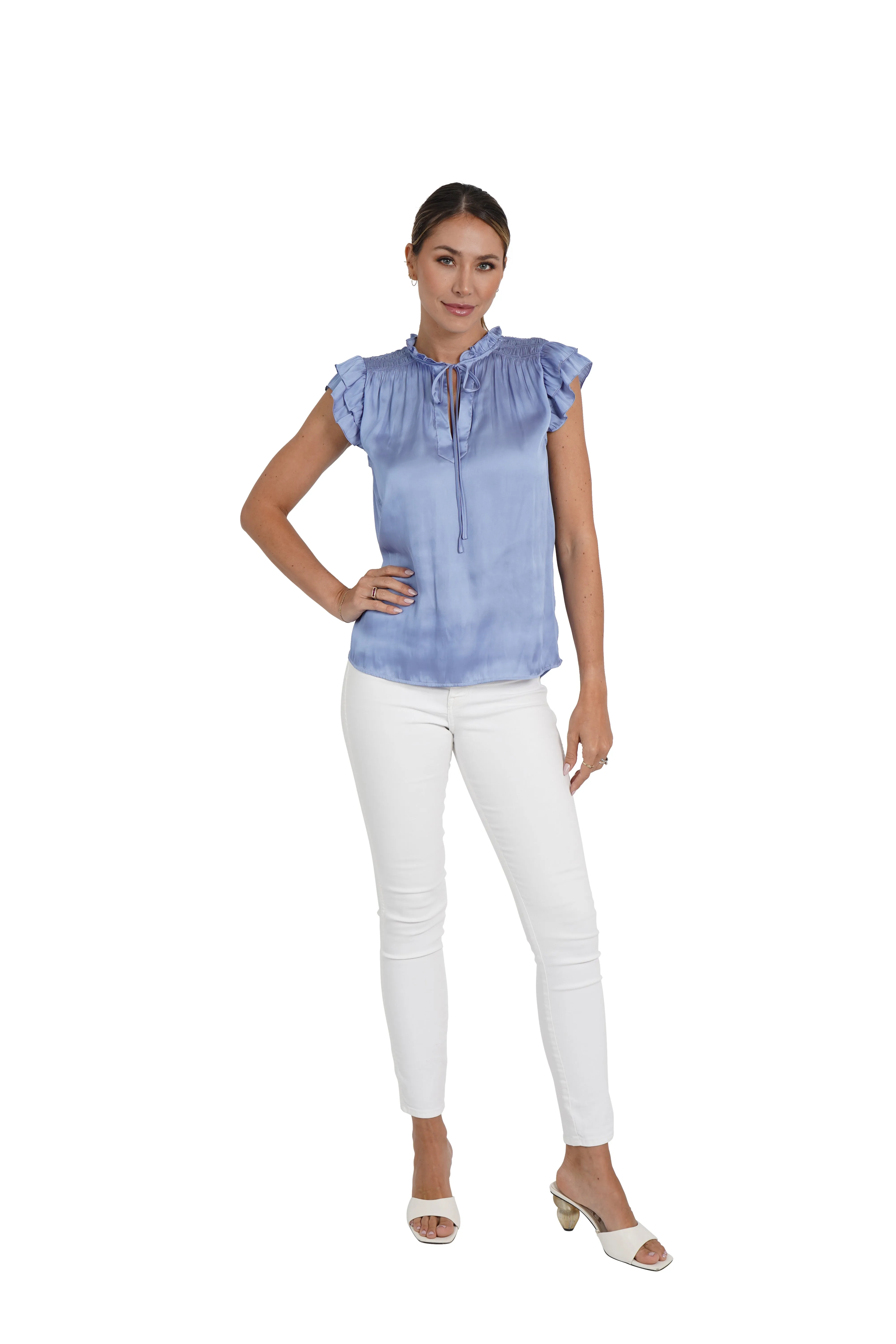 Agatha Ruffle Sleeve Top sold by Love Token product image thumbnail 2