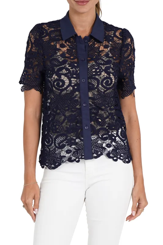 Amy Lace Top sold by Love Token