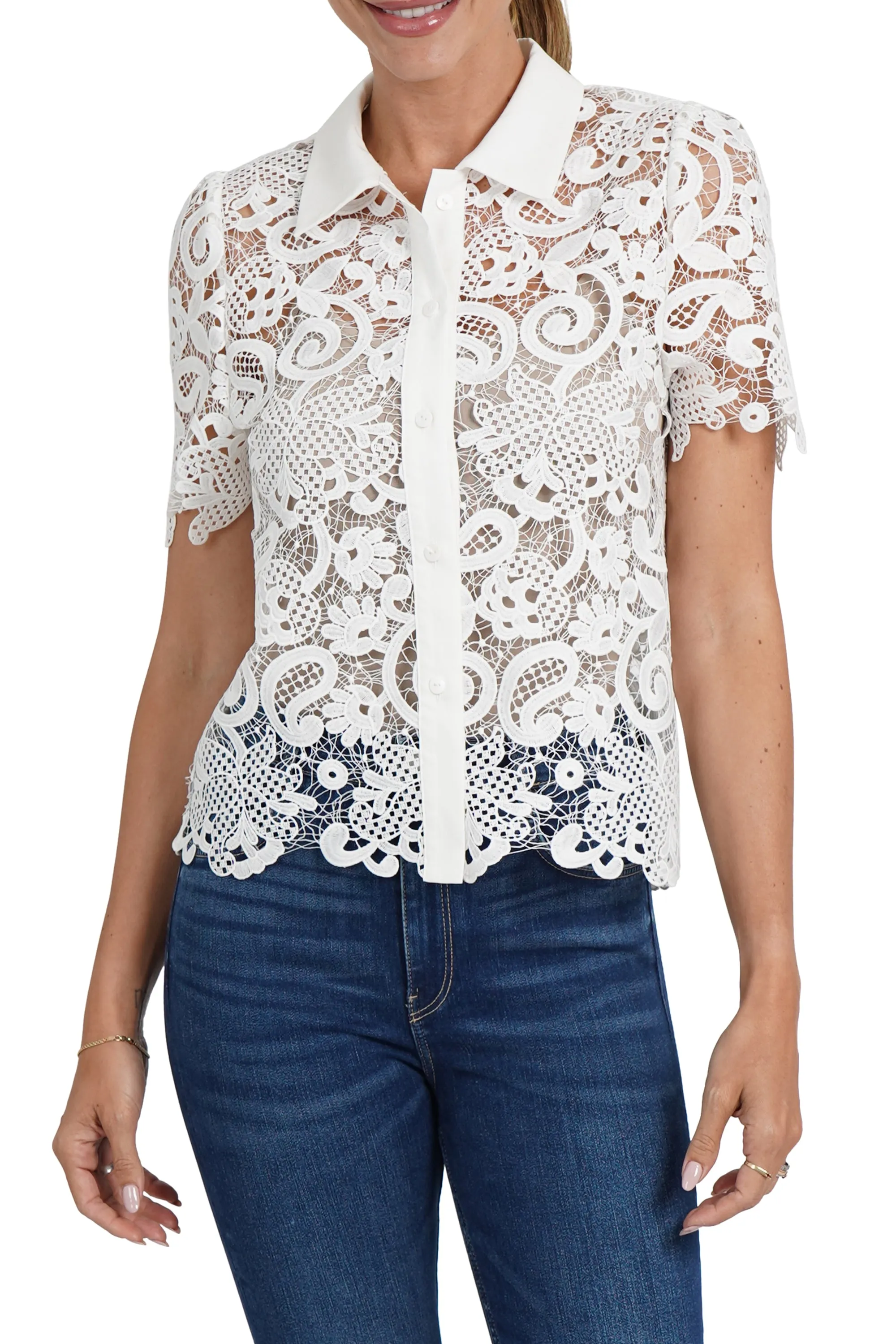 Amy Lace Top sold by Love Token product image thumbnail 5