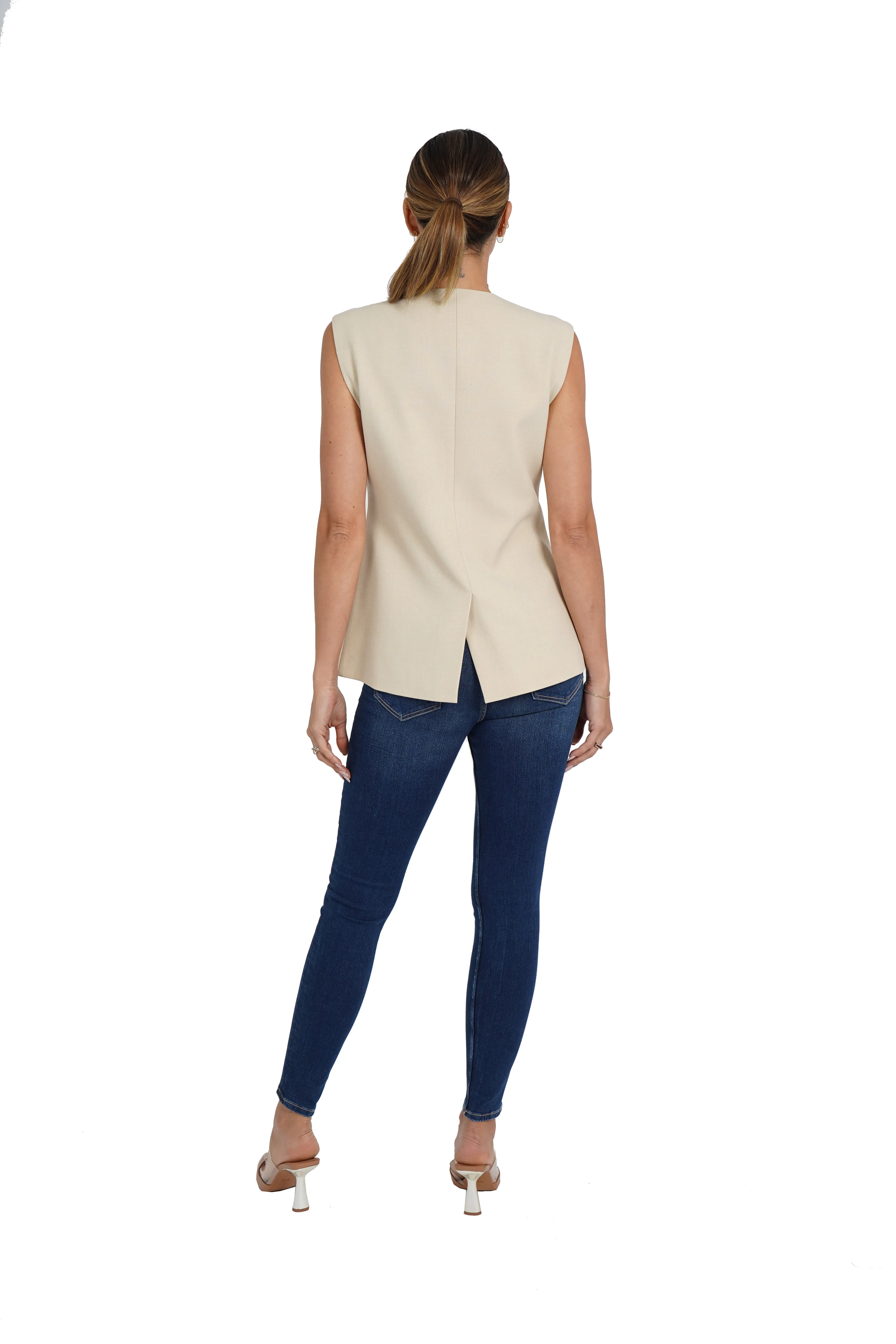 Hailey Woven Vest sold by Love Token product image thumbnail 4