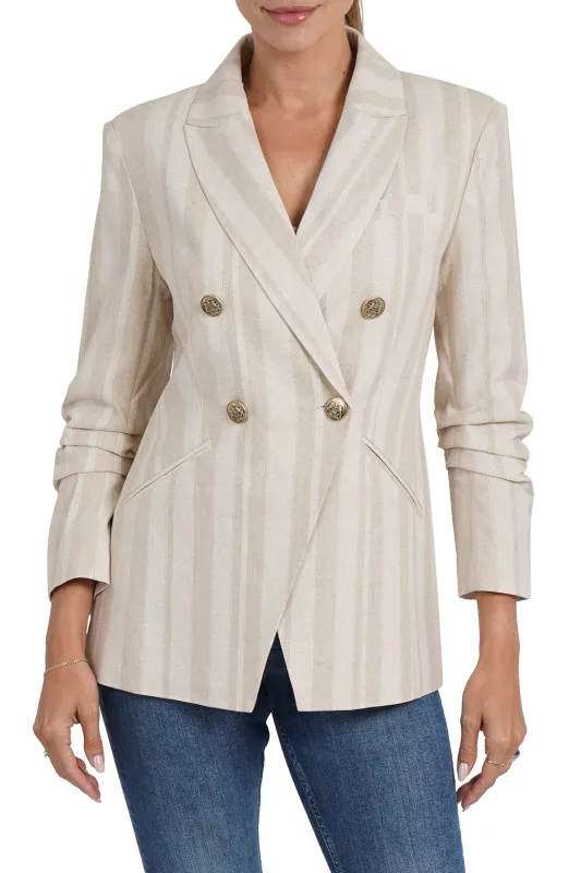 Cheryl Linen Blazer sold by Love Token