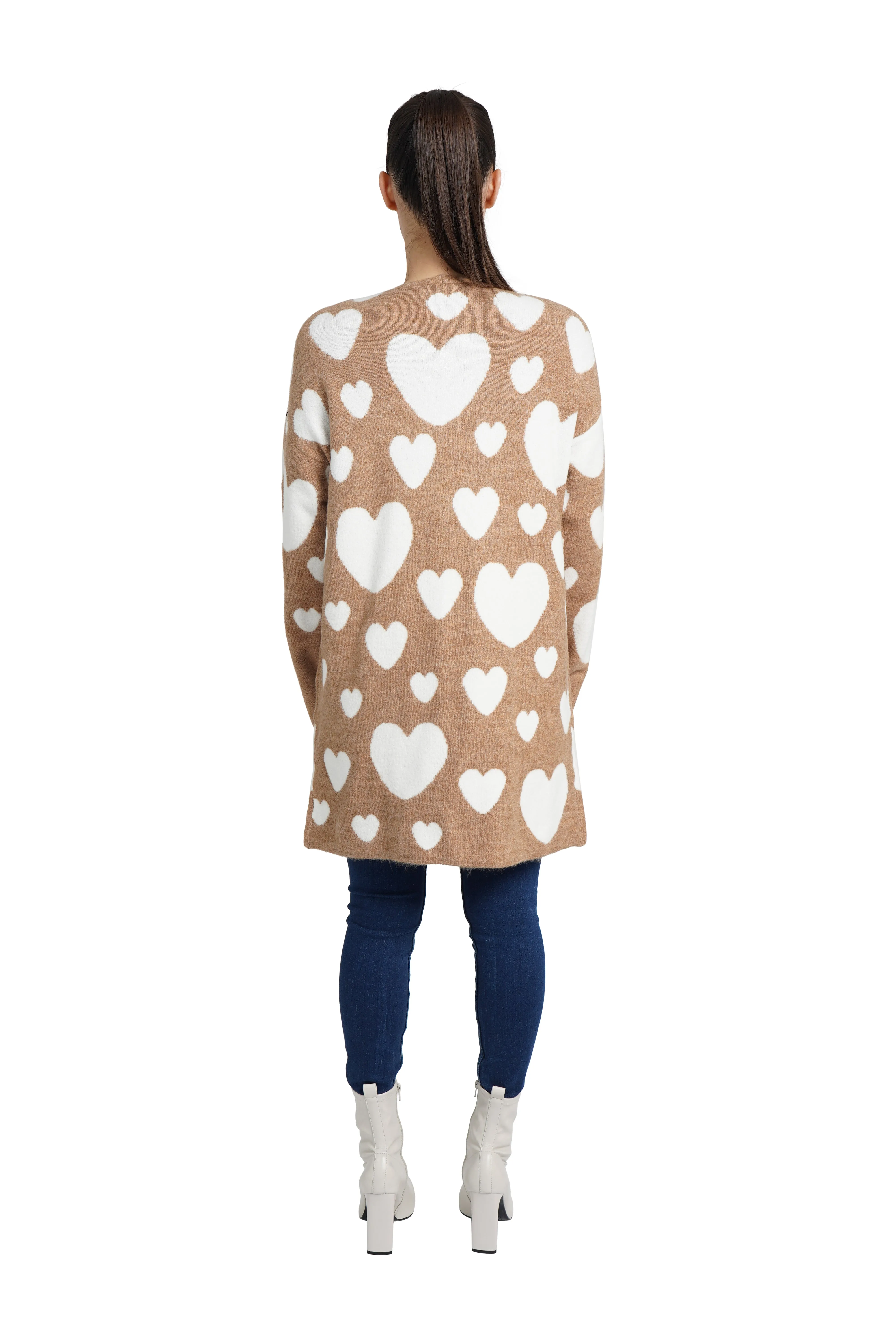 Hearts Cardigan sold by Love Token product image thumbnail 5