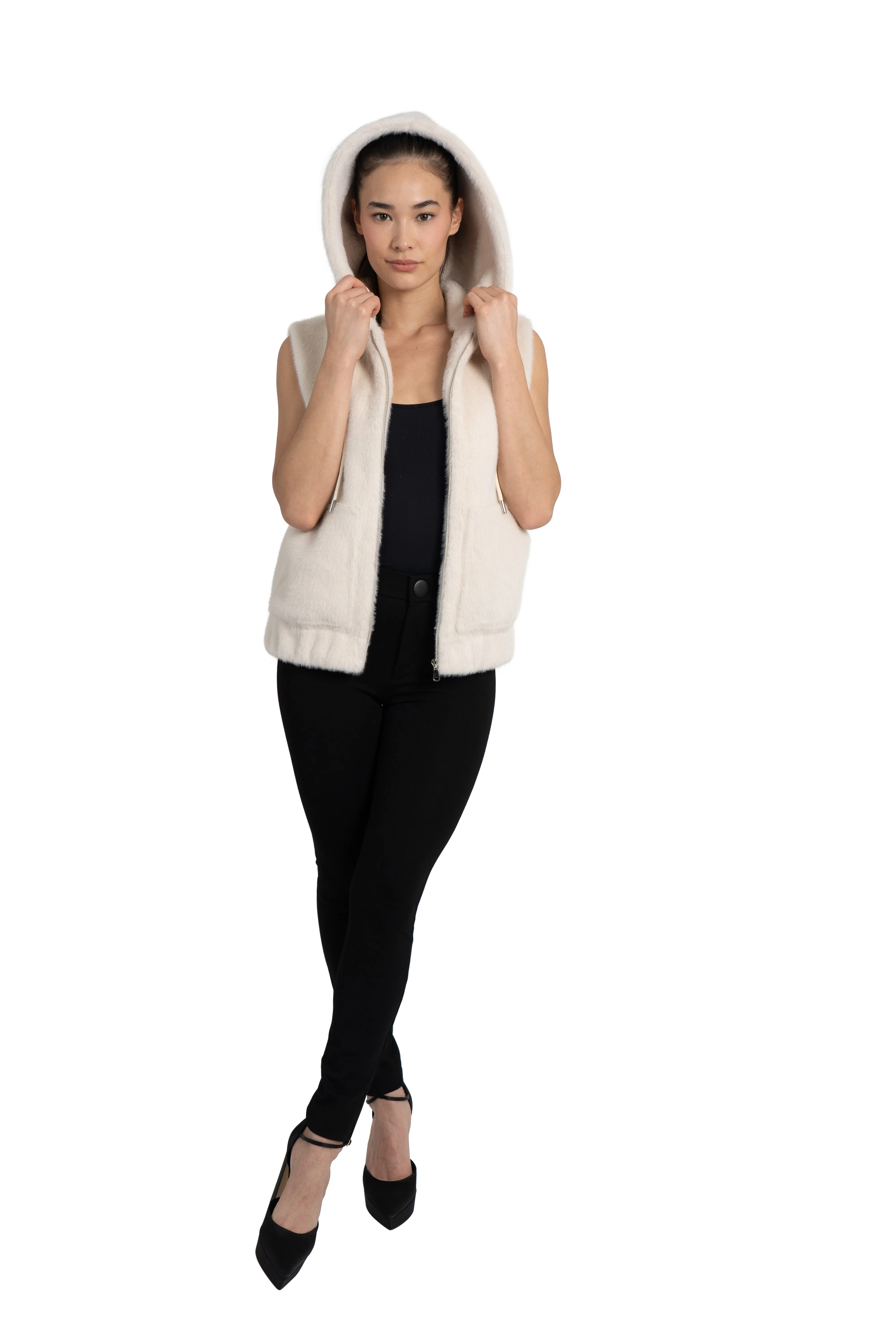 Molly Faux Fur Vest sold by Love Token product image thumbnail 4