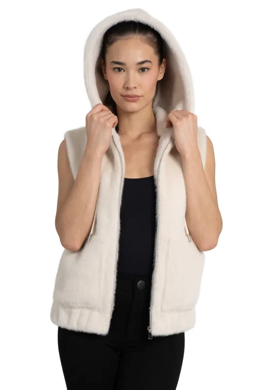 Molly Faux Fur Vest sold by Love Token