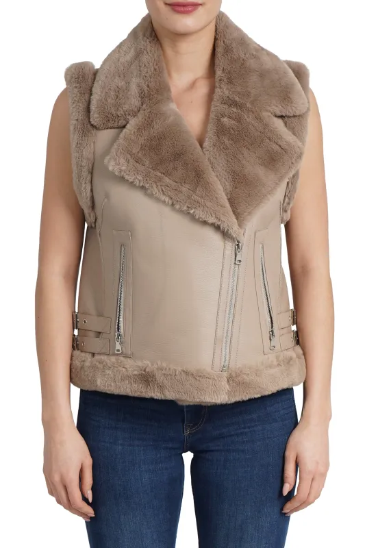 Zoe Moto Vest sold by Love Token