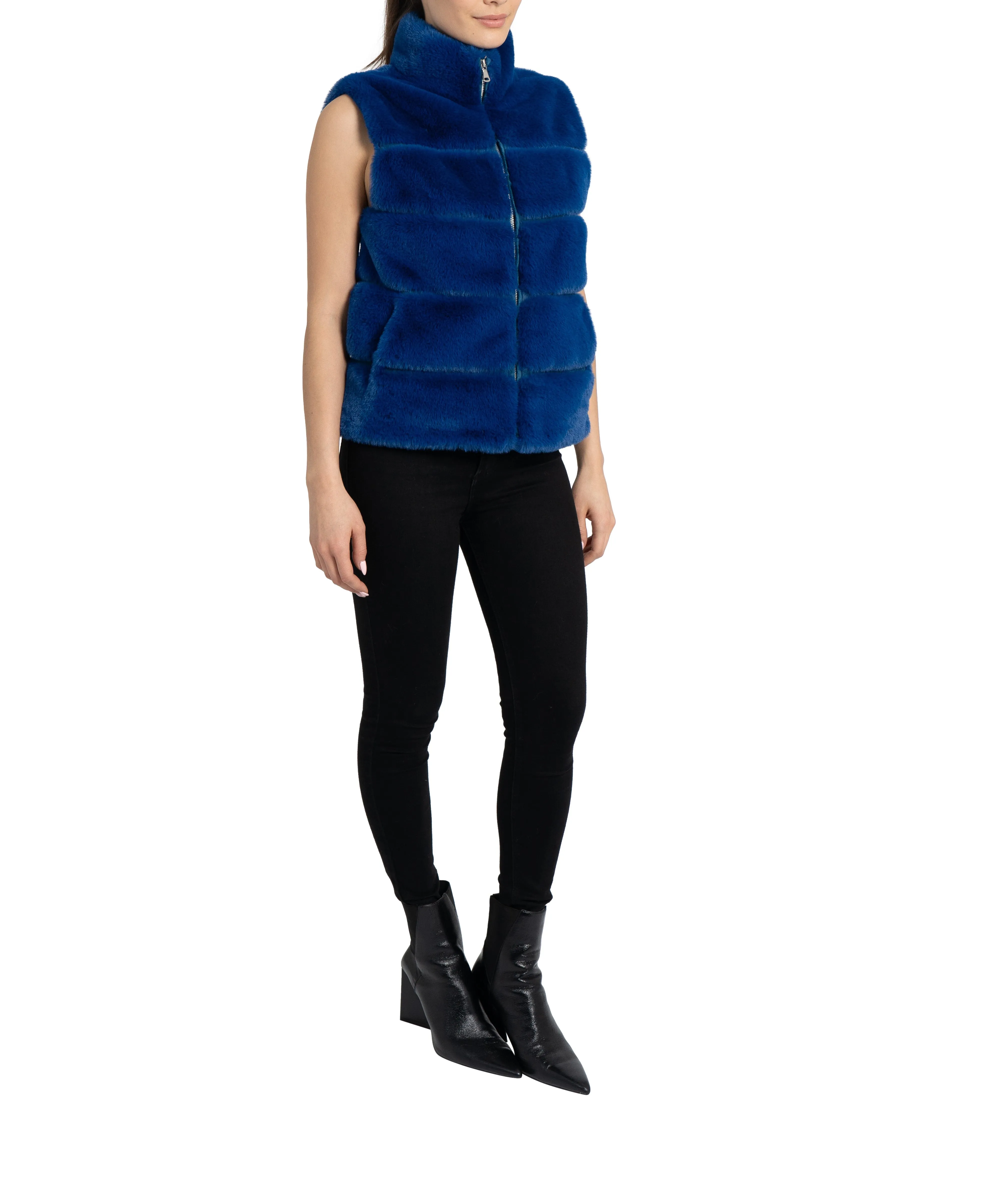 Vince Faux Fur Vest sold by Love Token product image thumbnail 3