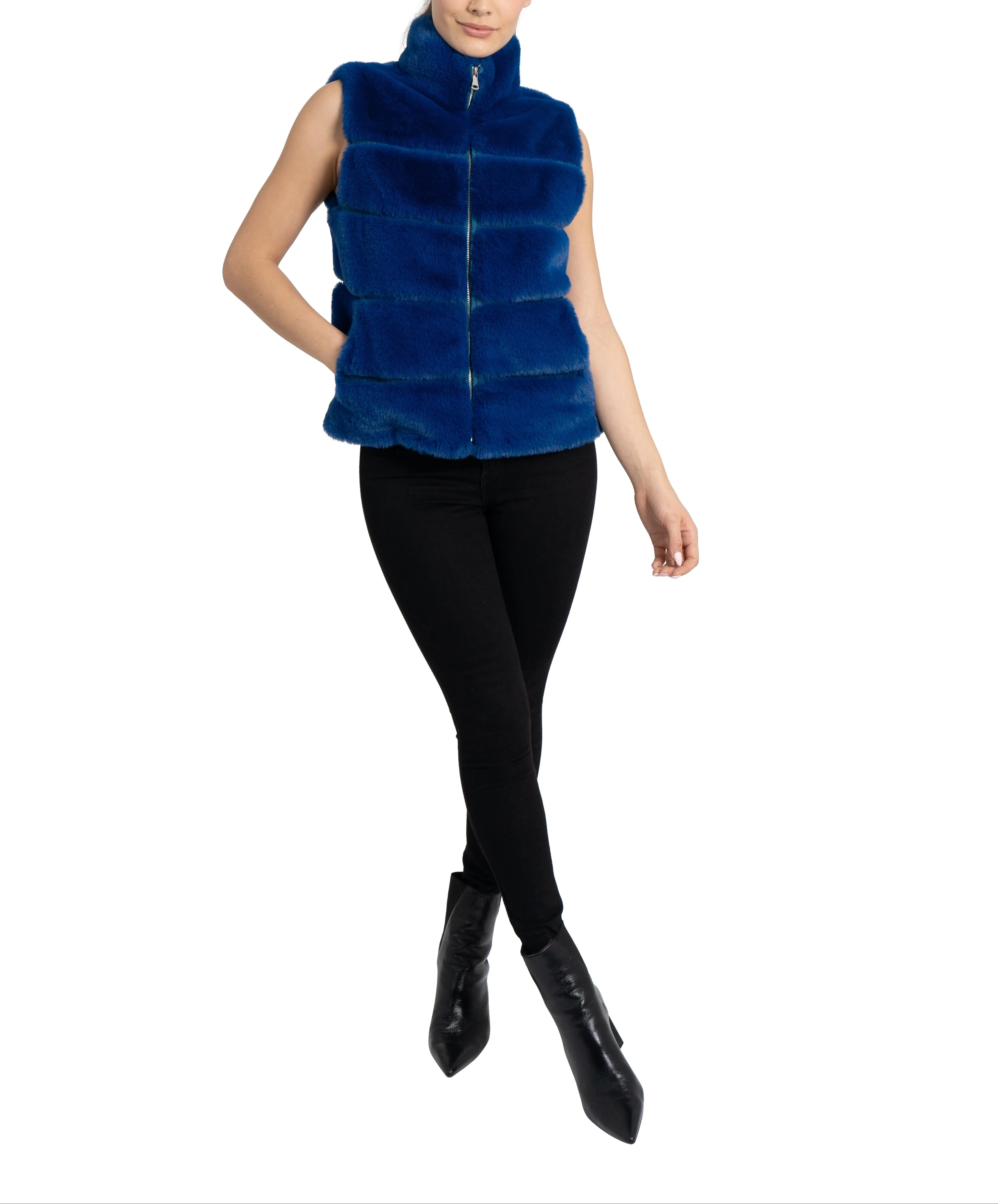 Vince Faux Fur Vest sold by Love Token product image thumbnail 2