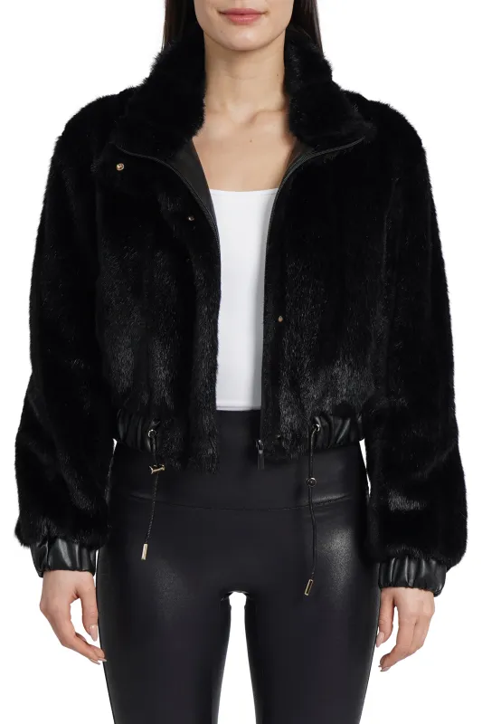 Jossie Faux Fur Jacket sold by Love Token