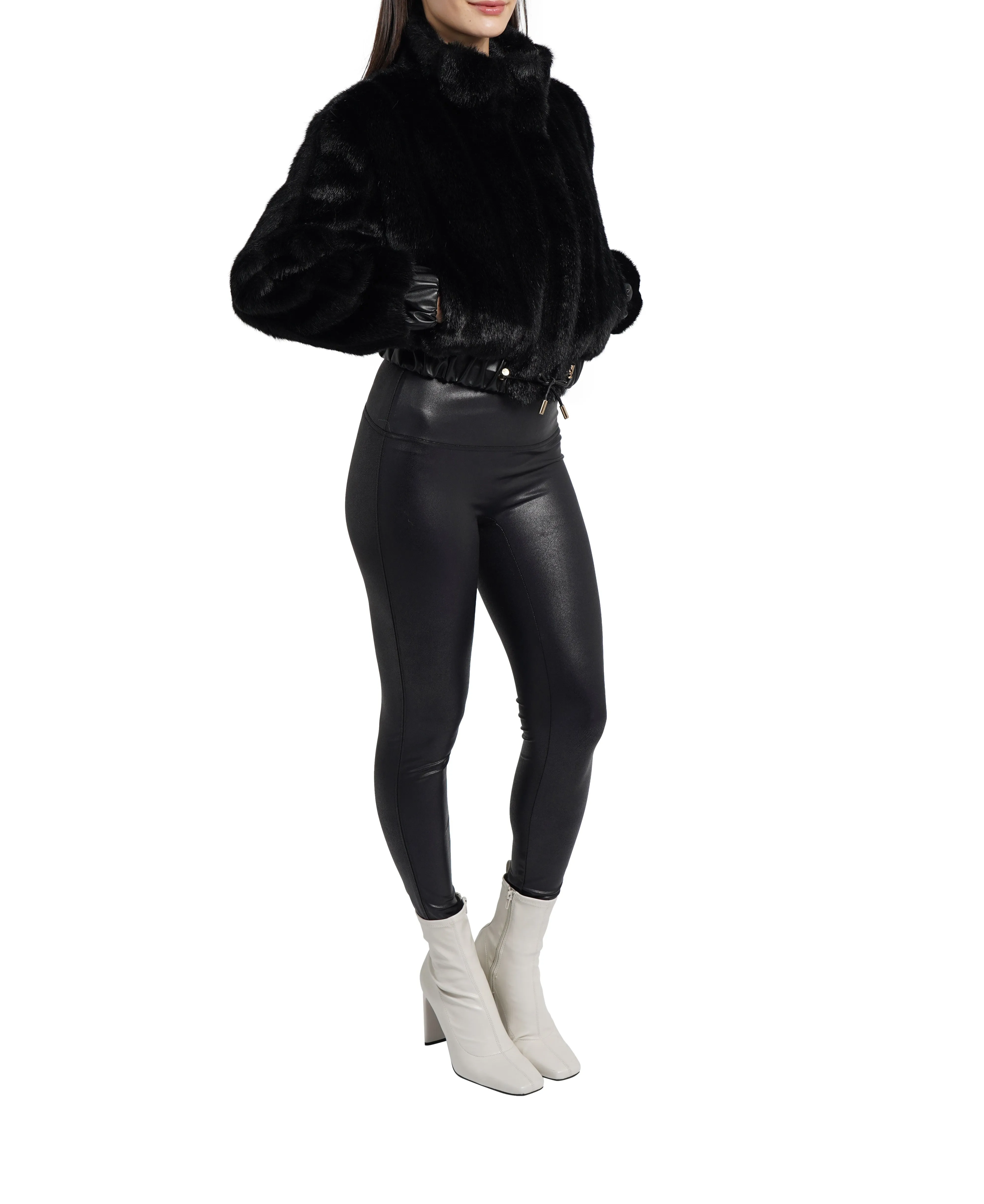 Jossie Faux Fur Jacket sold by Love Token product image thumbnail 4