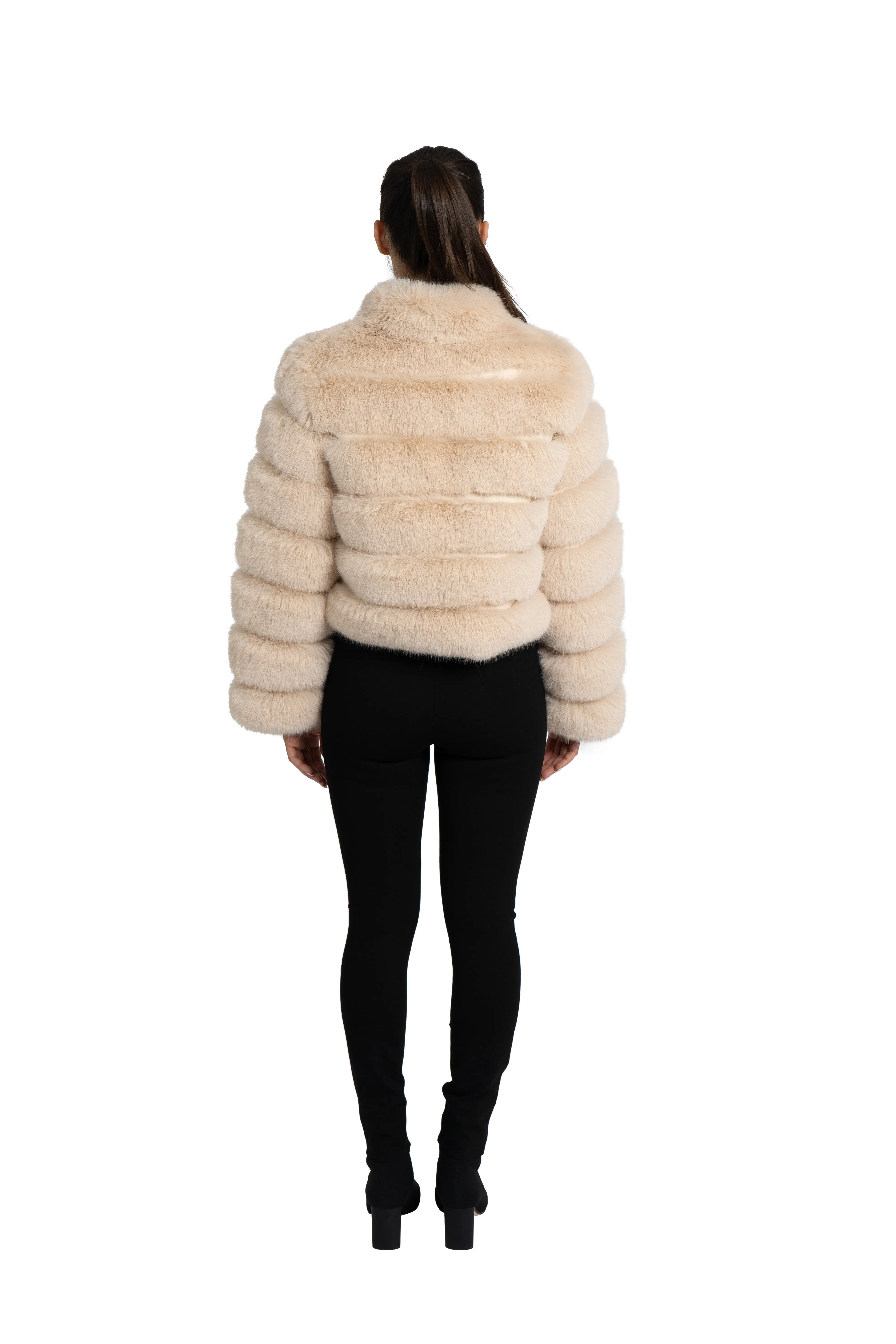Rosalie Faux Fur Jacket sold by Love Token product image thumbnail 4