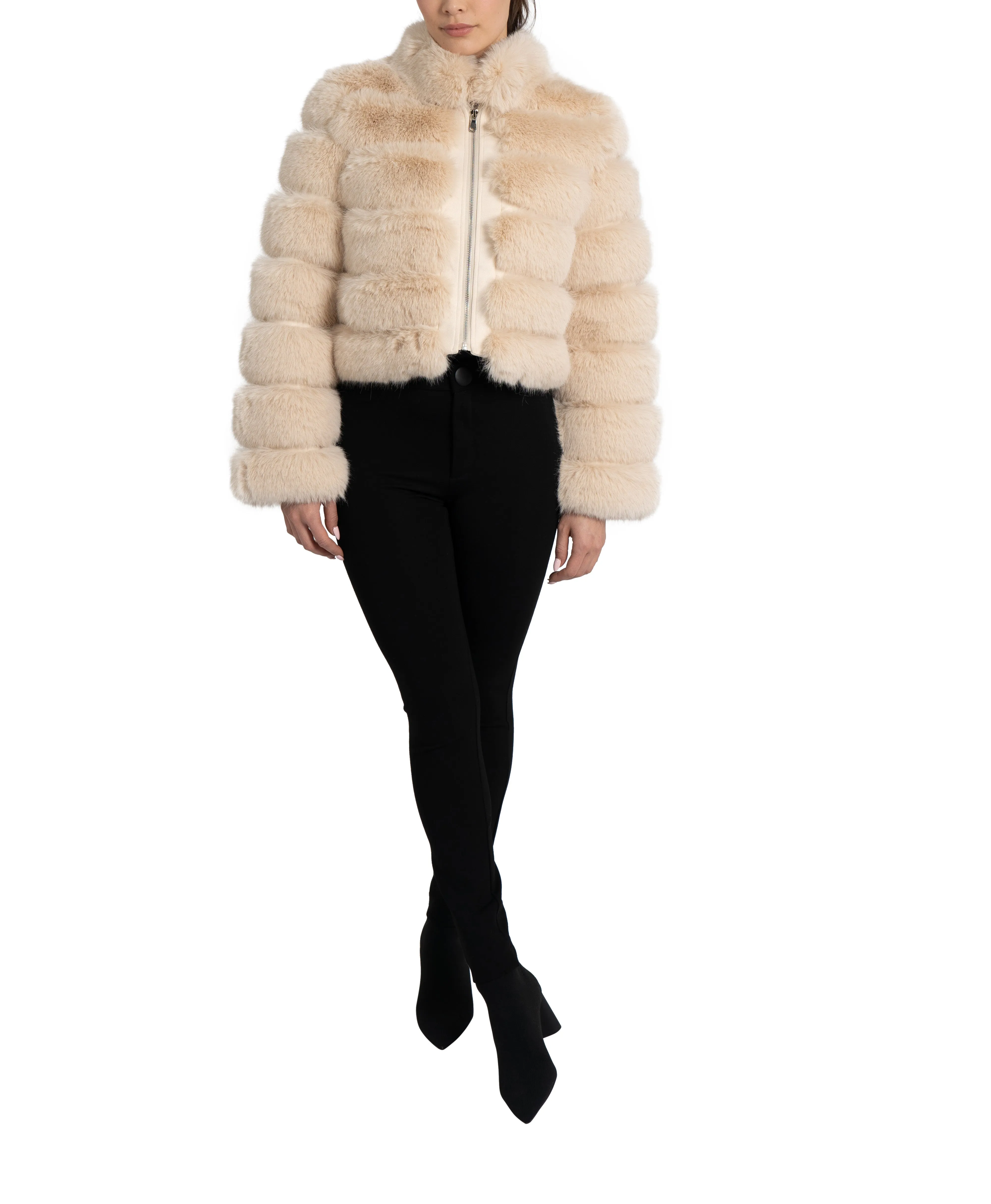 Rosalie Faux Fur Jacket sold by Love Token product image thumbnail 2