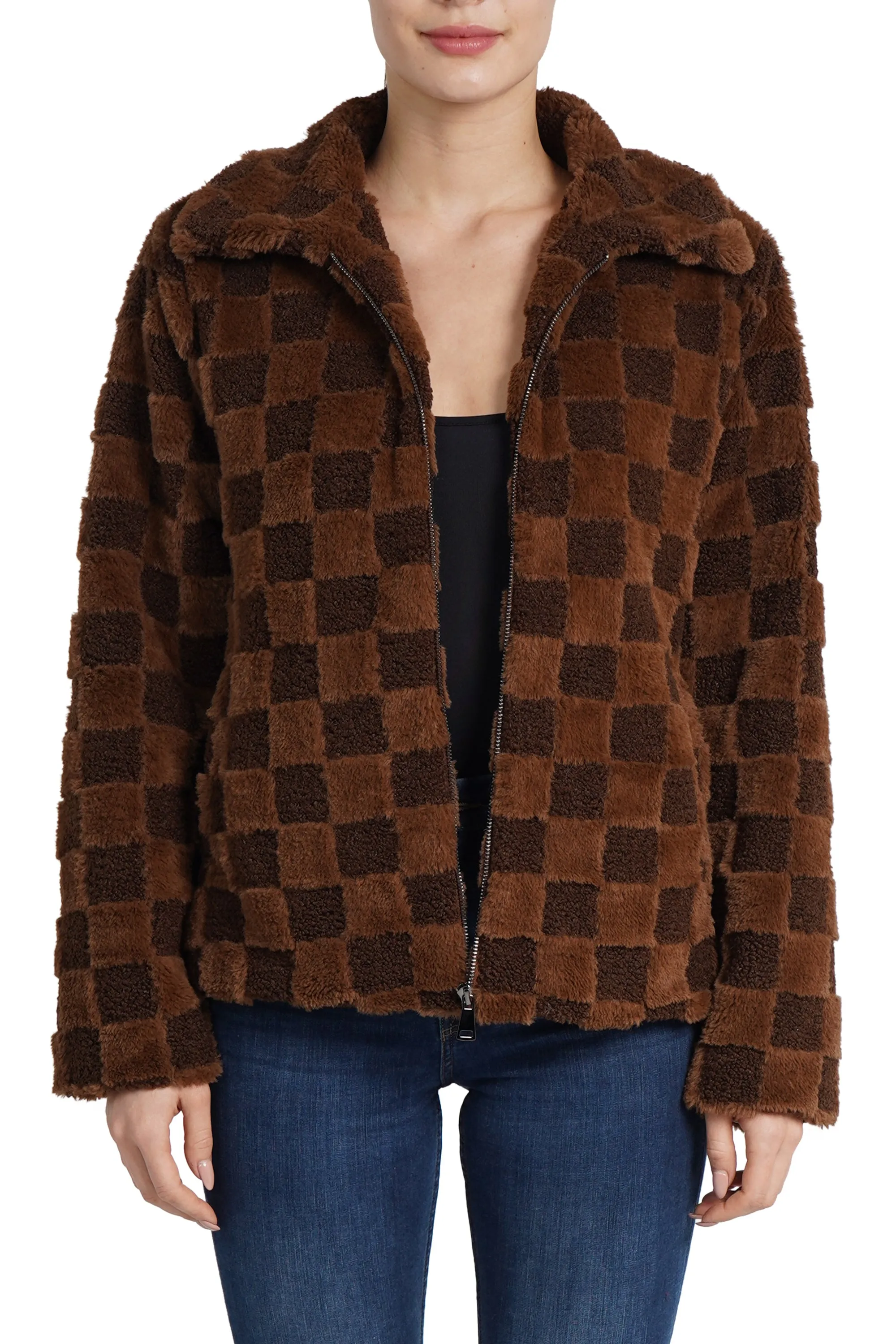 Suki Faux Fur Jacket sold by Love Token