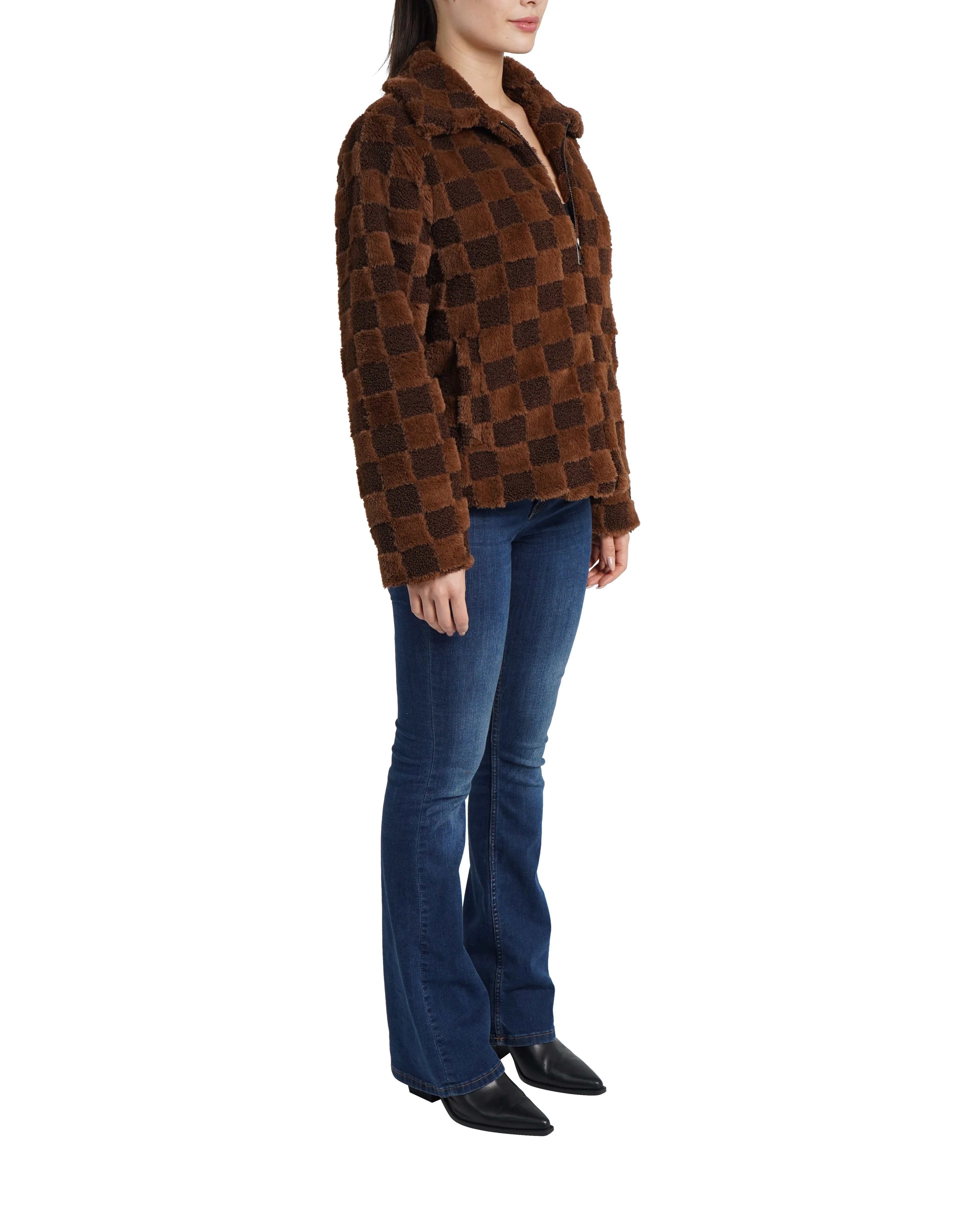 Suki Faux Fur Jacket sold by Love Token product image thumbnail 4