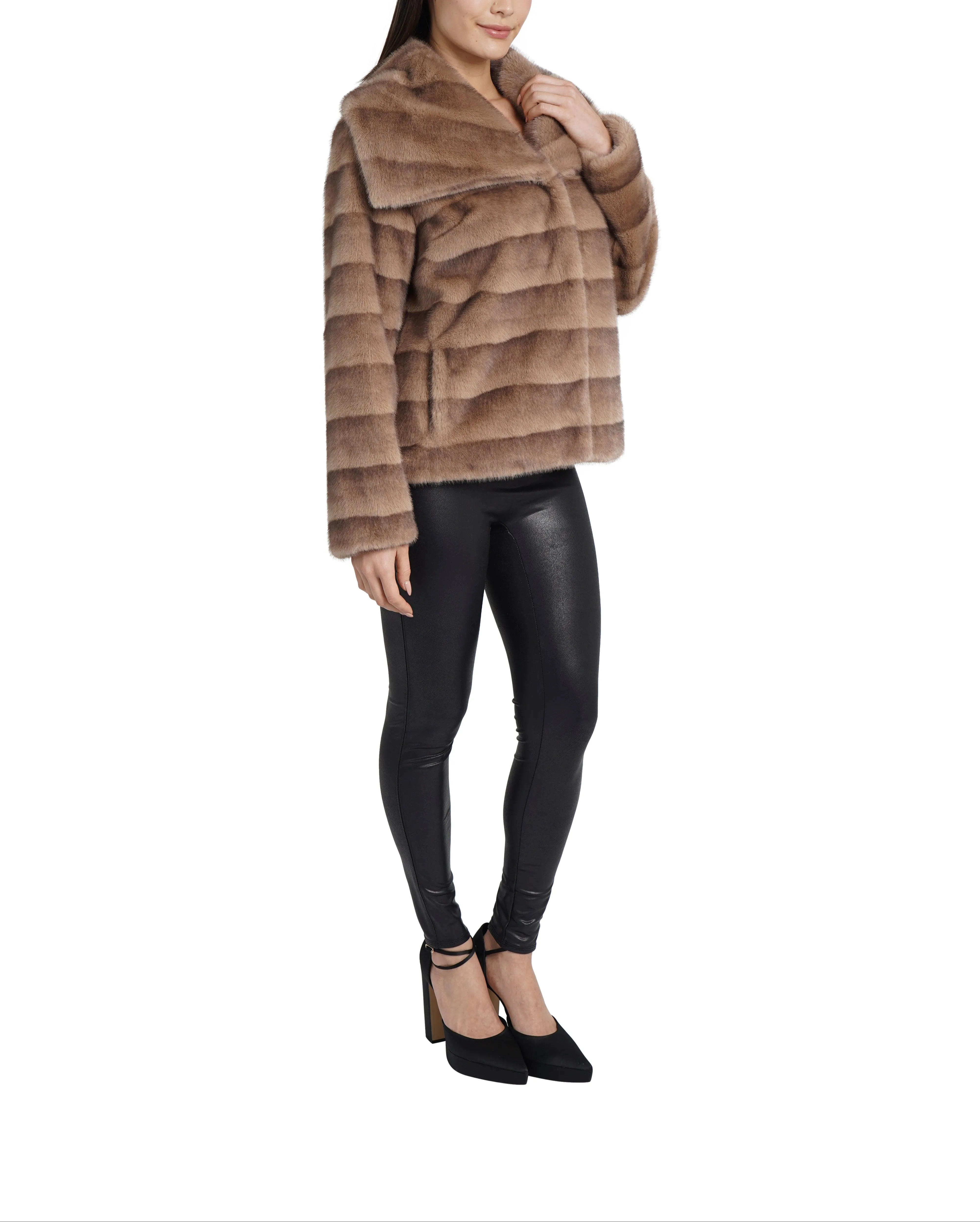 Mia Faux Fur Coat sold by Love Token product image thumbnail 5