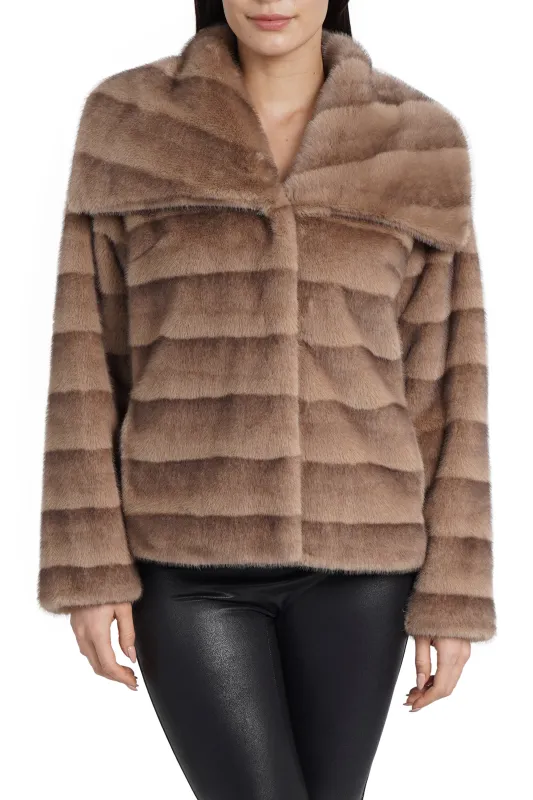 Mia Faux Fur Coat made by Love Token