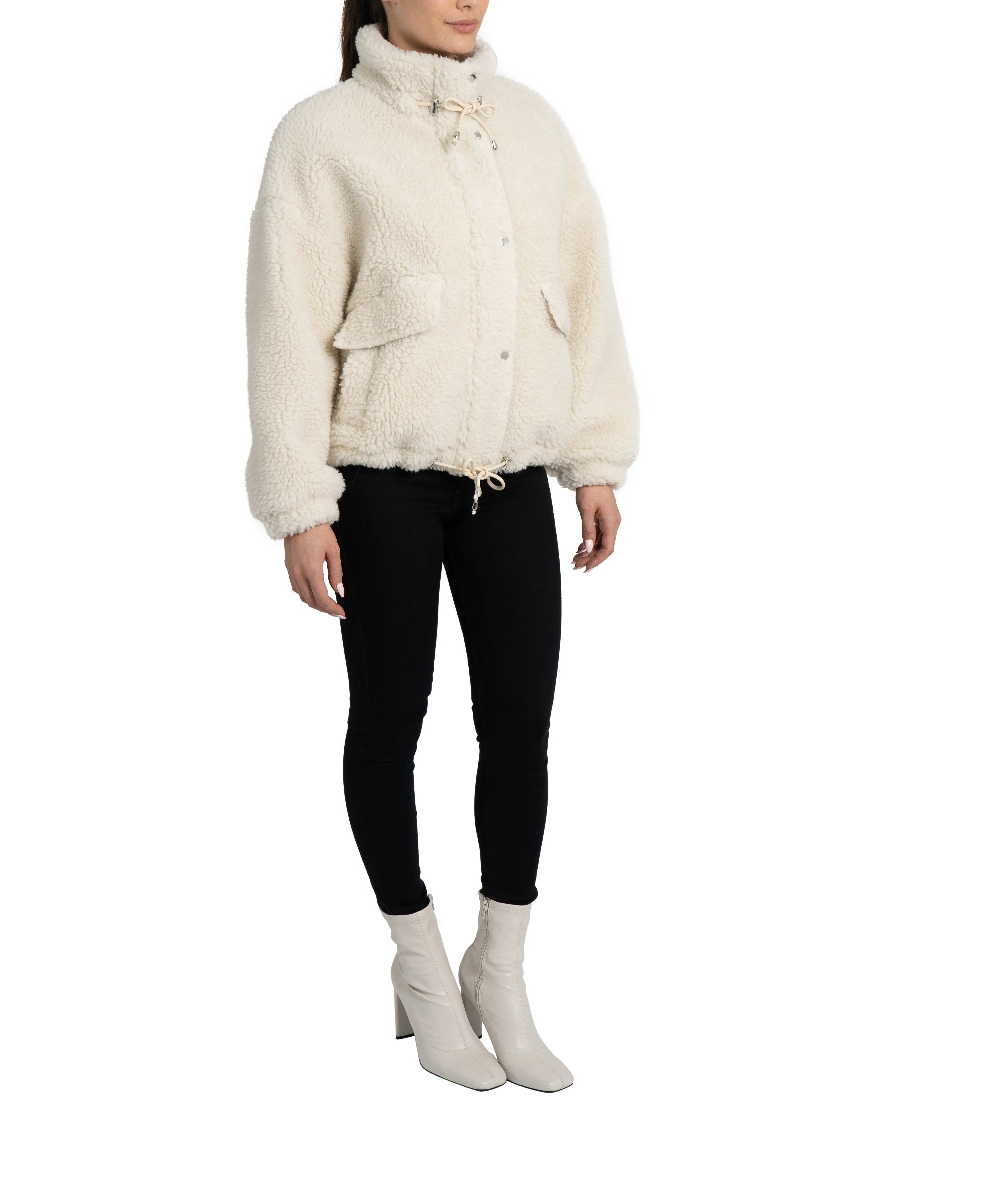 Amari Teddy Faux Fur Jacket sold by Love Token product image thumbnail 4