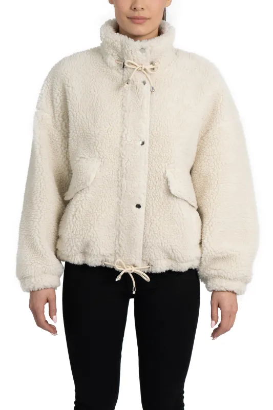 Amari Teddy Faux Fur Jacket sold by Love Token