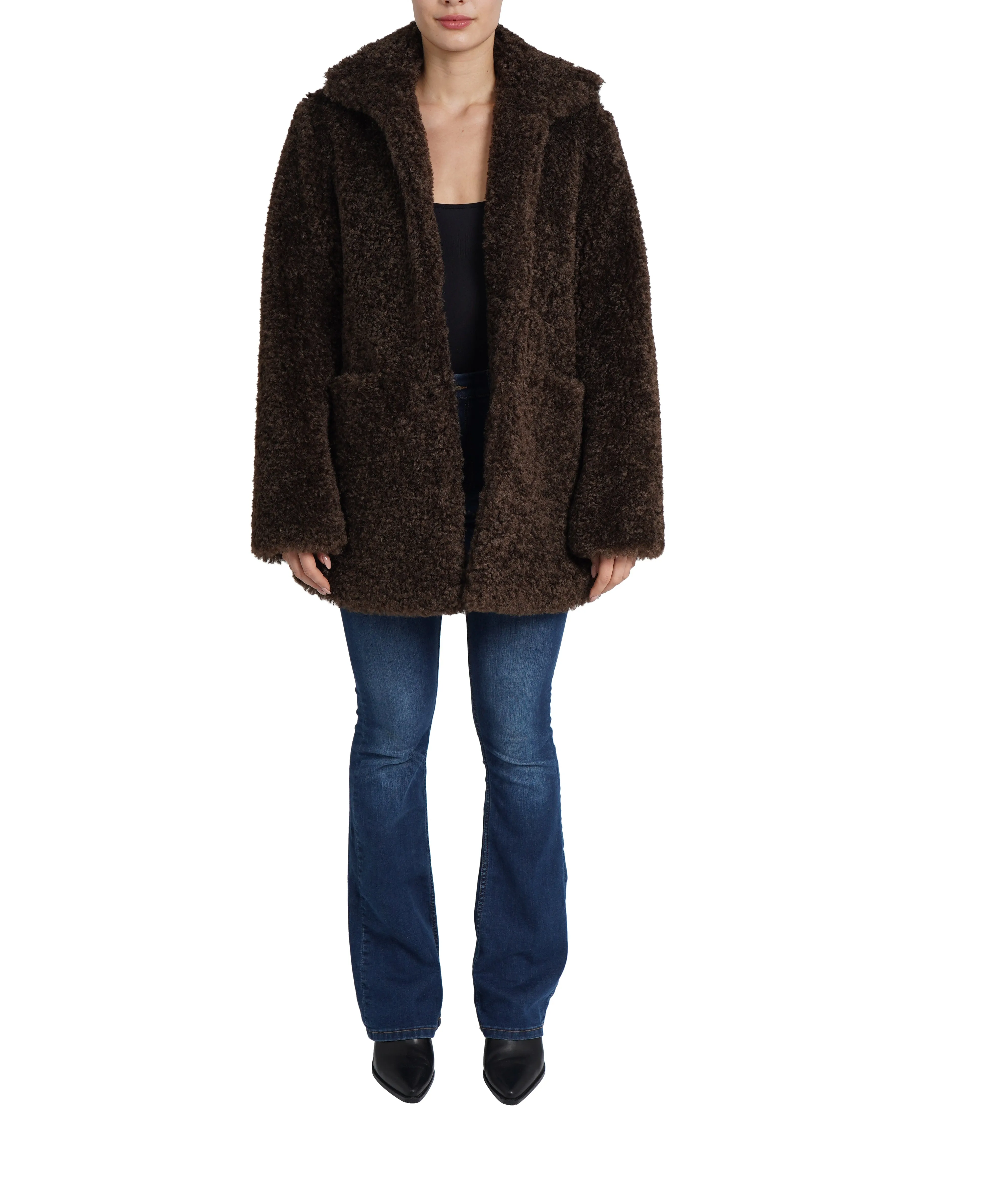 Kayce Faux Fur Coat sold by Love Token product image thumbnail 2