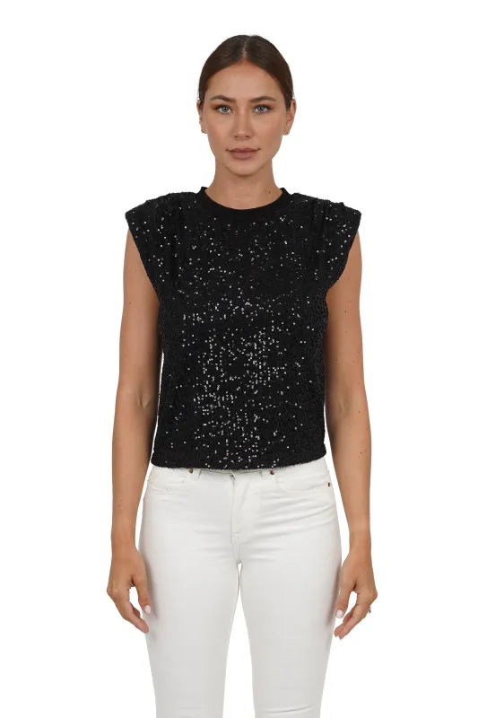 Scarlett Sequin Top sold by Love Token